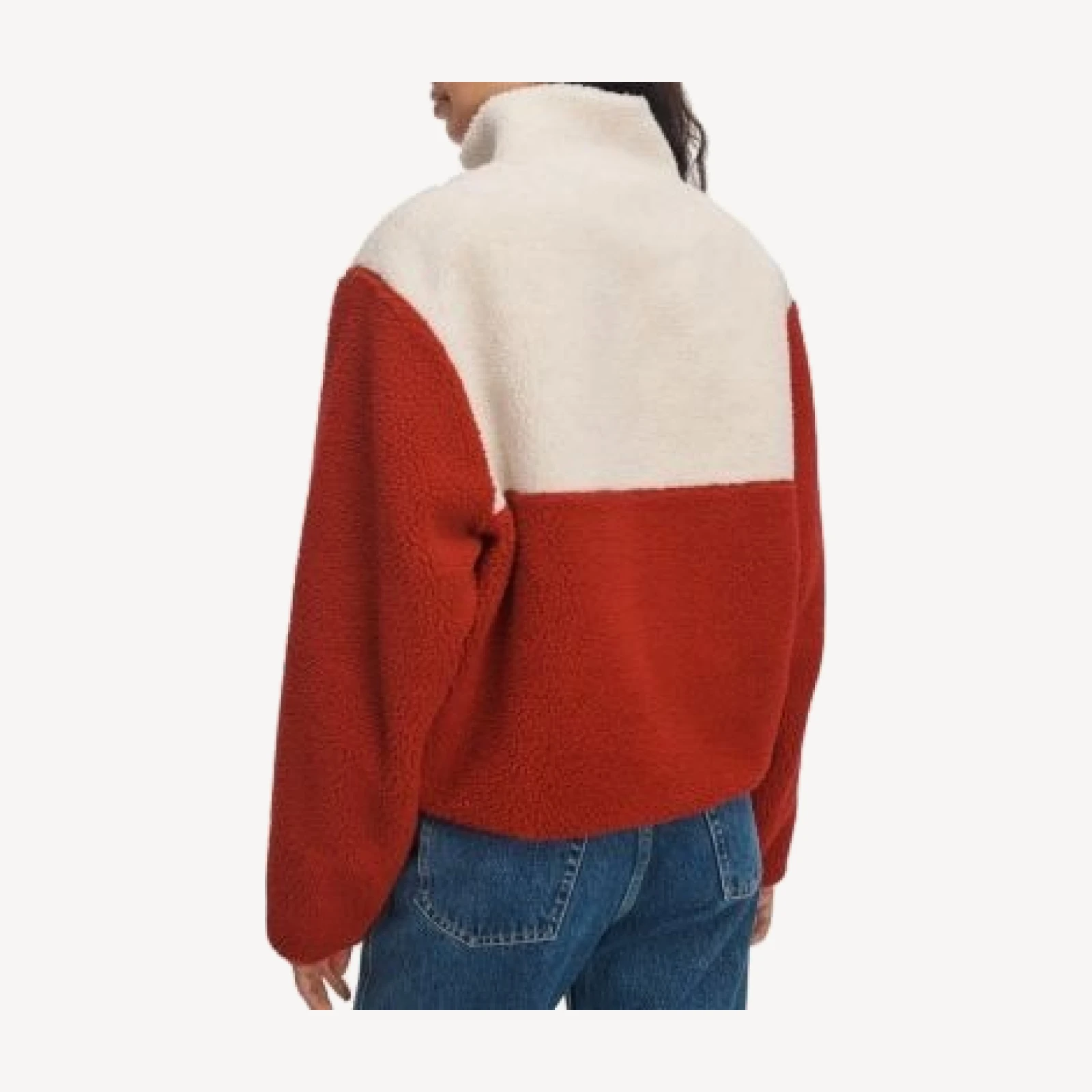 rag & bone Charly Colorblocked Half Zip Pullover