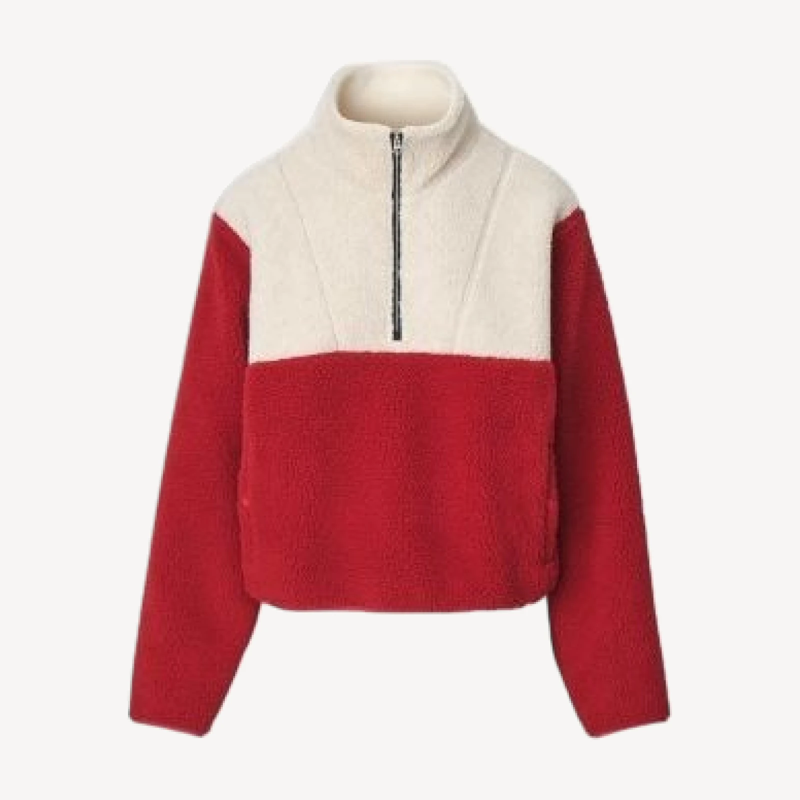 rag & bone Charly Colorblocked Half Zip Pullover
