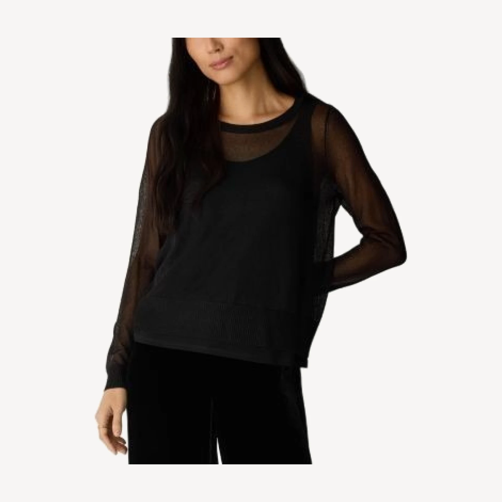Eileen Fisher Gossamer Crewneck Sweater