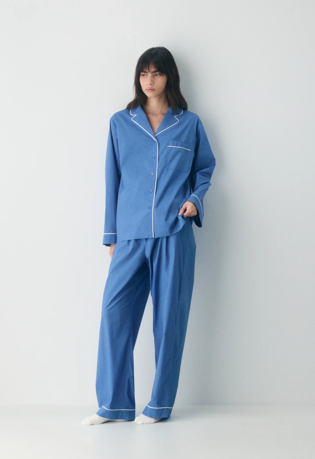 Laze Poplin Pajama Pant