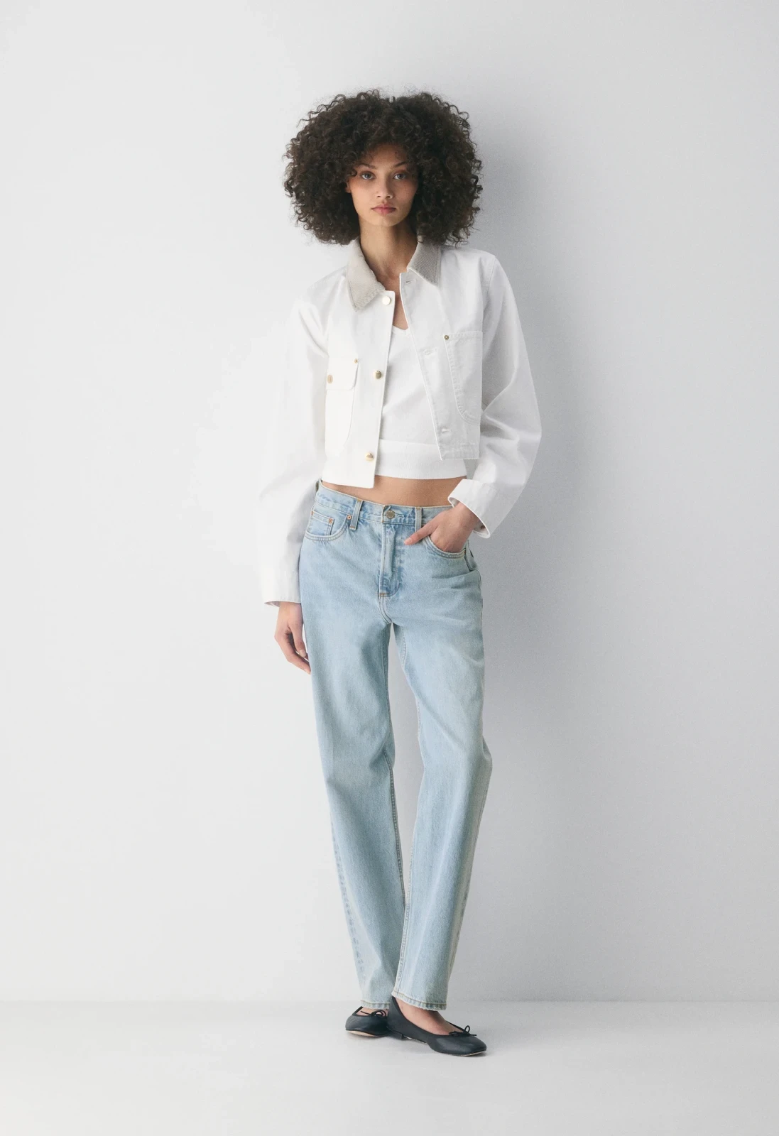 Barnett Lighweight Cropped Chore Jacket