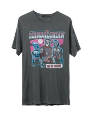 Junk Food Clothing Unisex Star Wars the Mandalorian This is the Way Vintage Tee