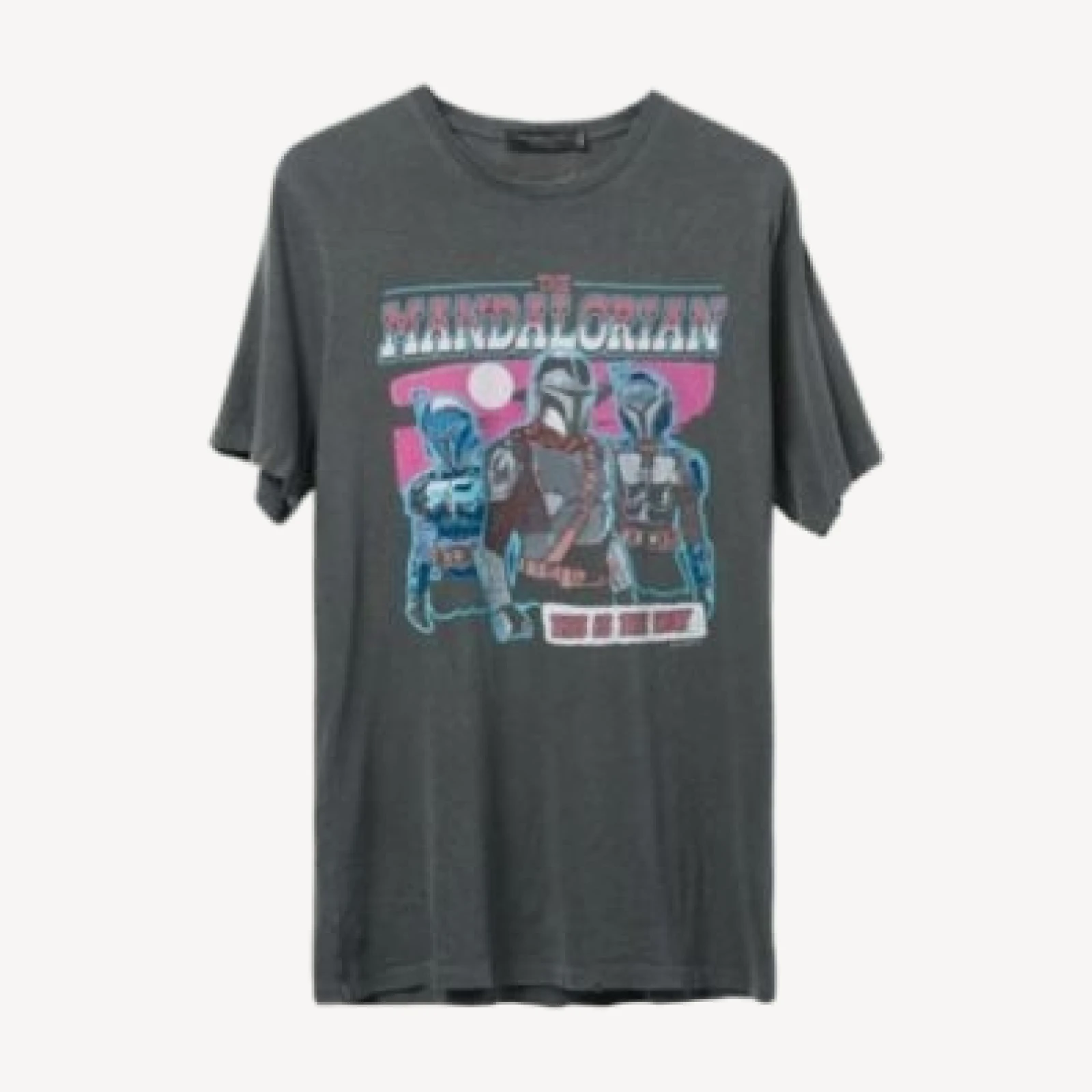 Junk Food Clothing Unisex Star Wars the Mandalorian This is the Way Vintage Tee