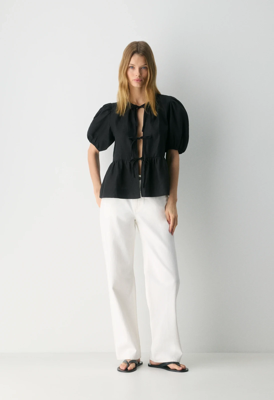 Violette Linen Blouse