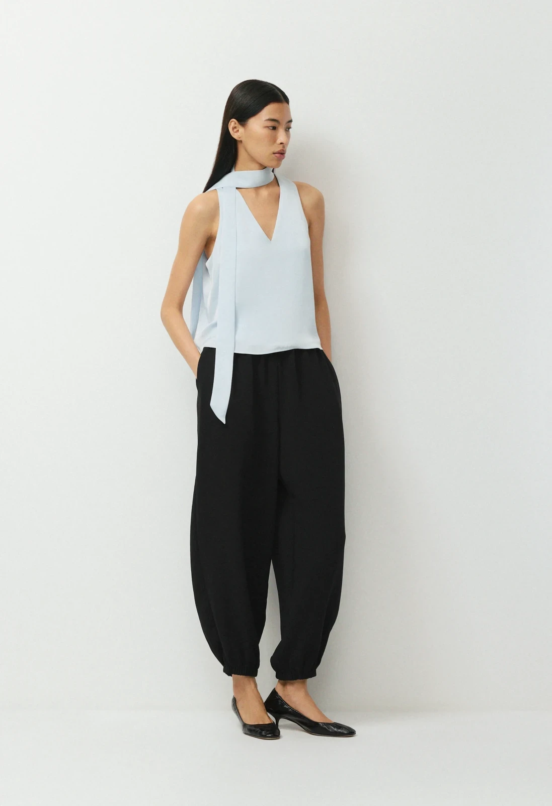 Connector Satin Top