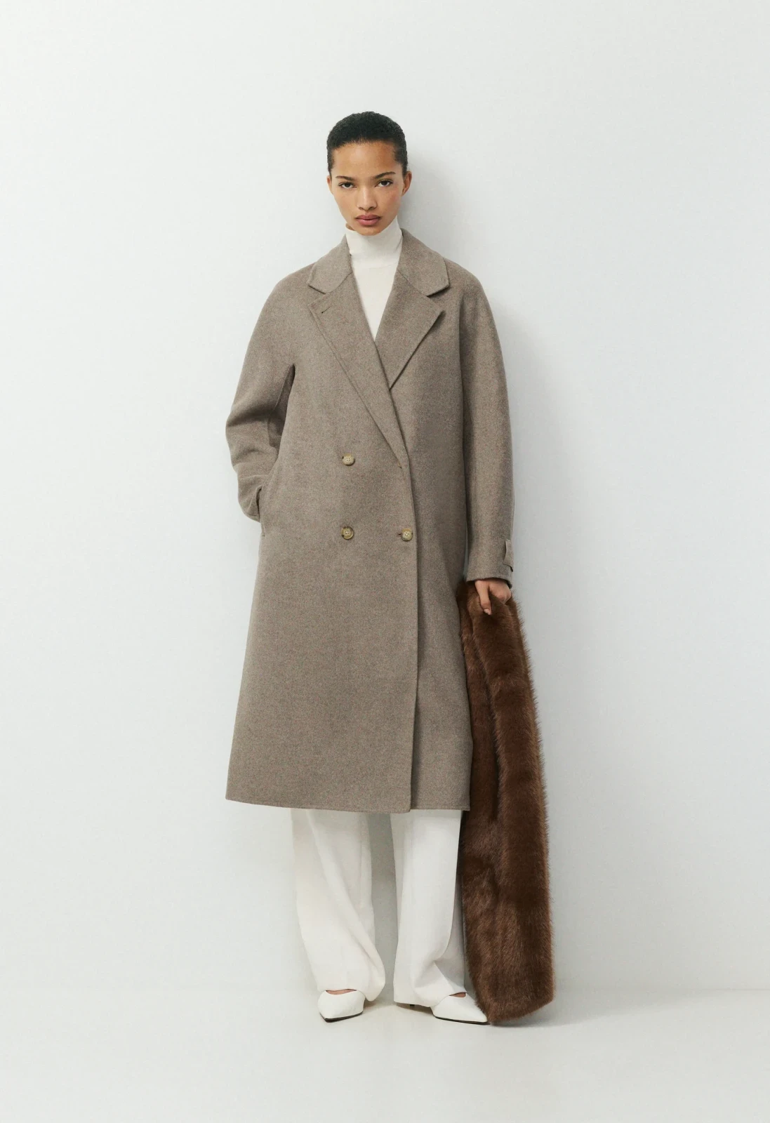 The Slouch™ Double-Faced Coat - Luxe (Re)Wool Cashmere