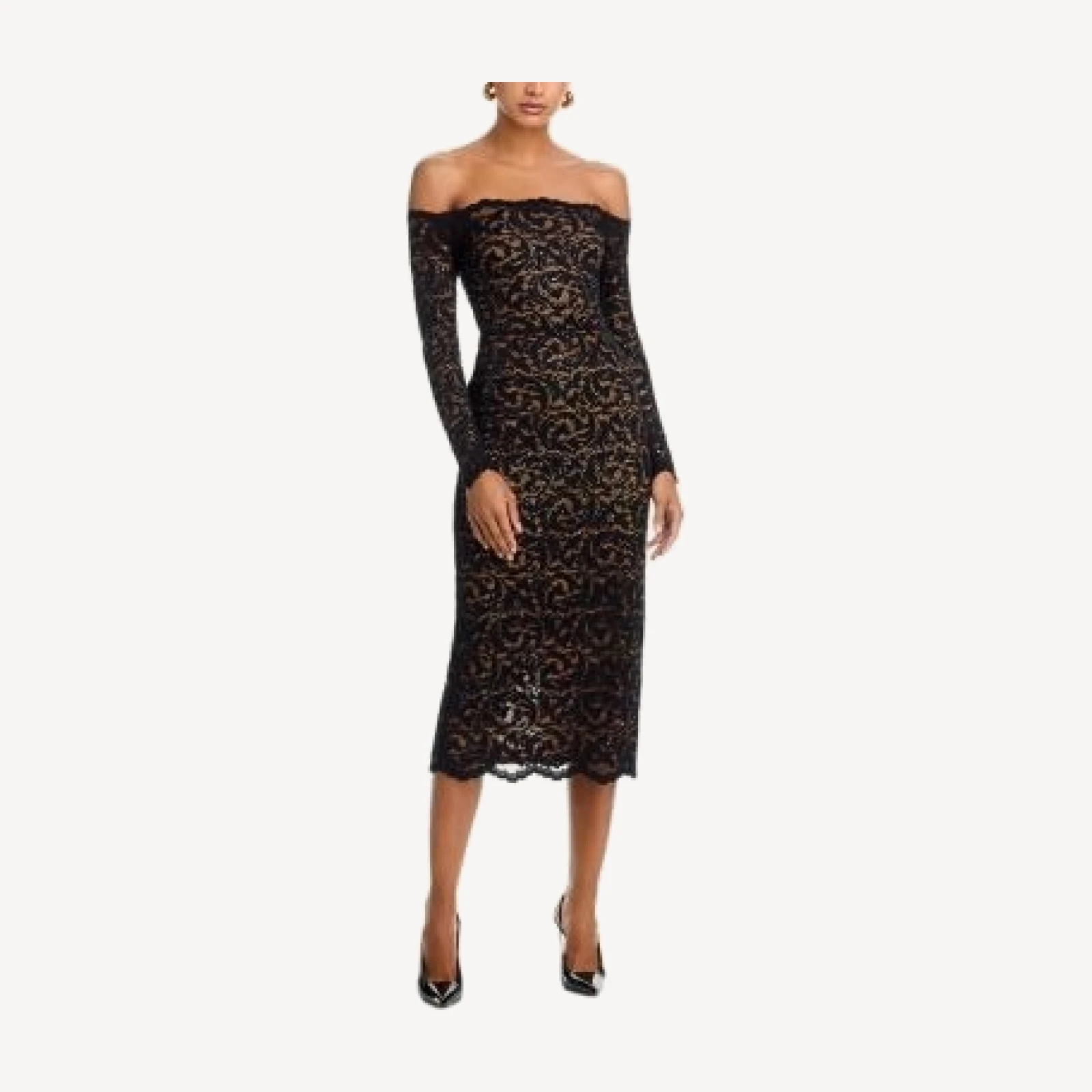 L'Agence Lindsay Lace Dress