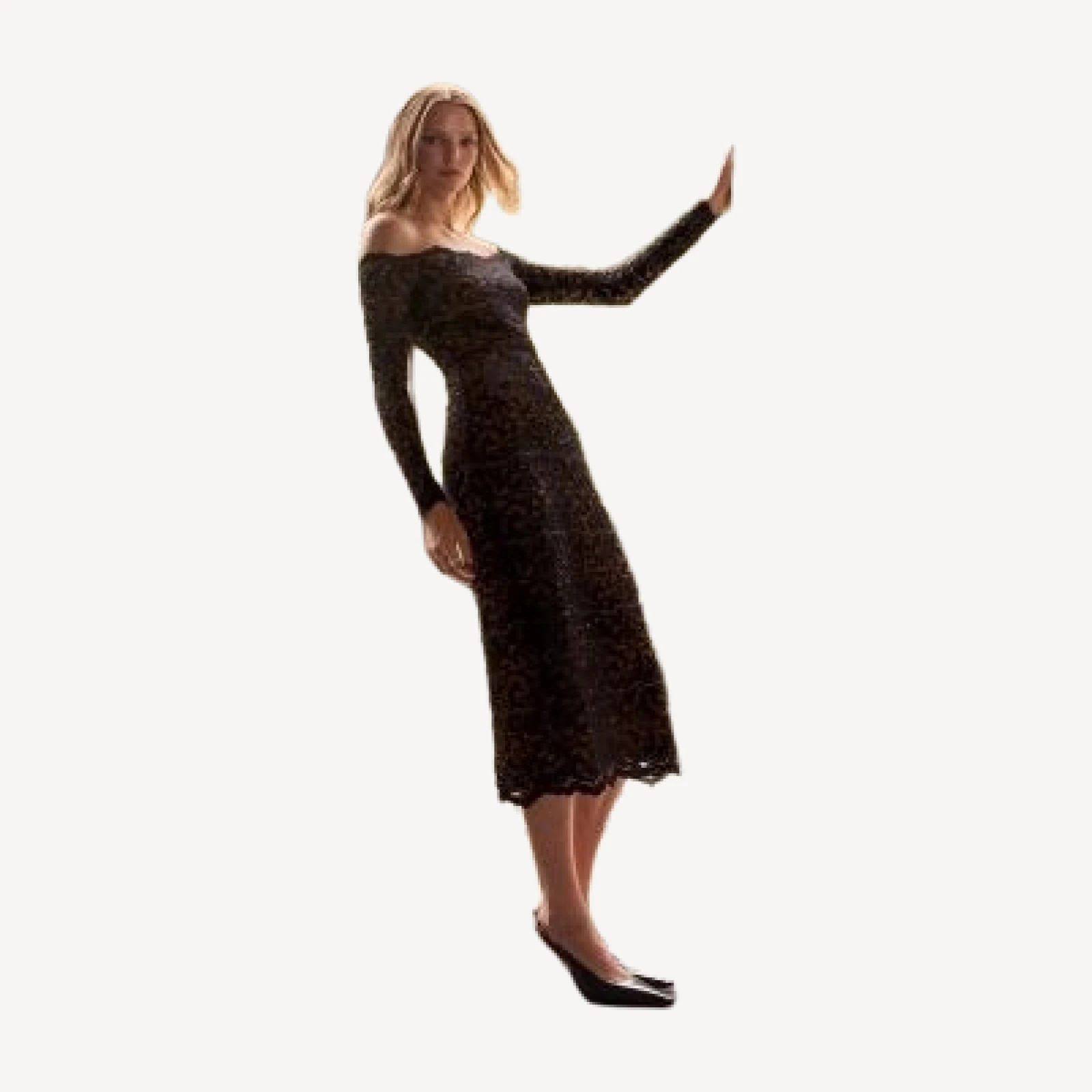 L'Agence Lindsay Lace Dress