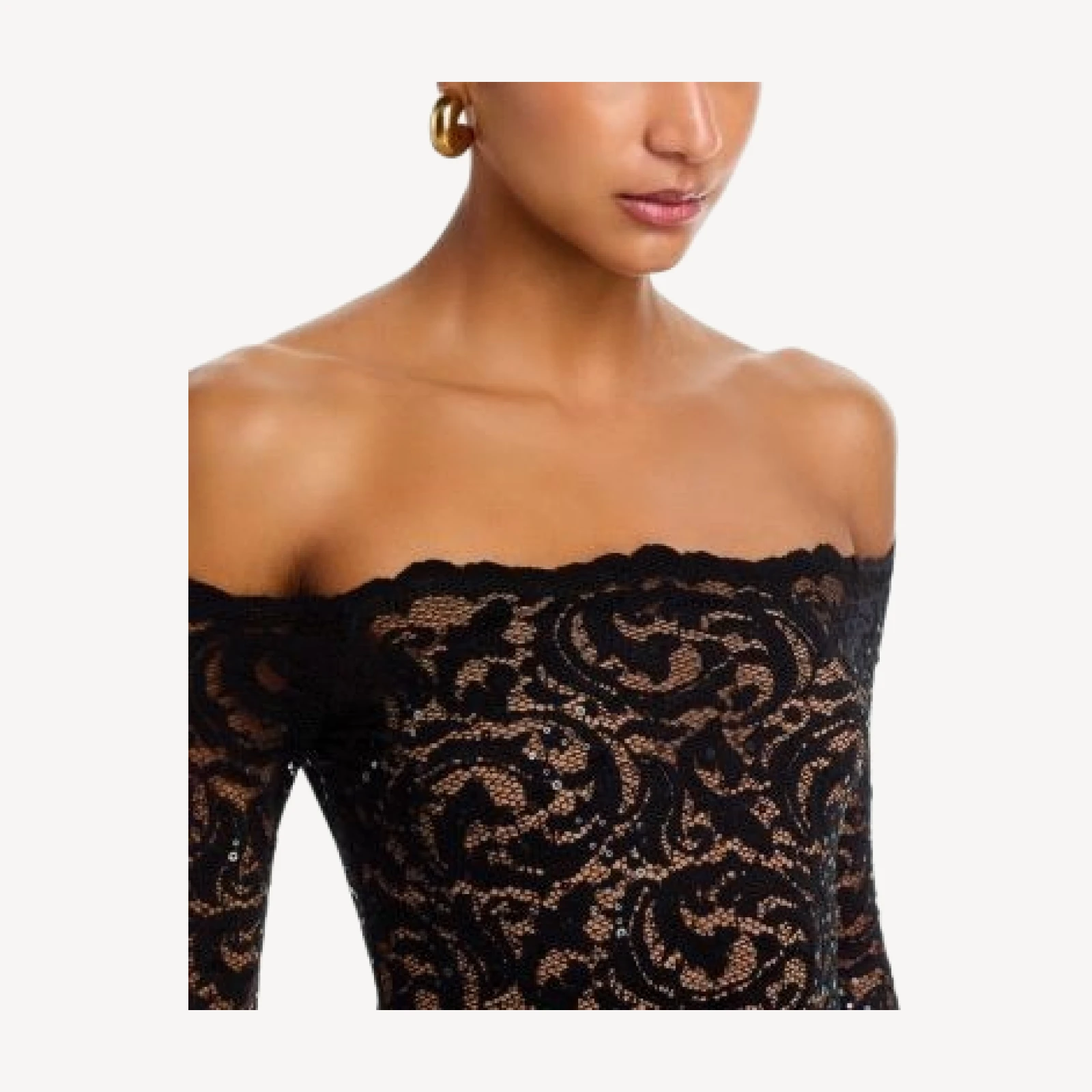 L'Agence Lindsay Lace Dress