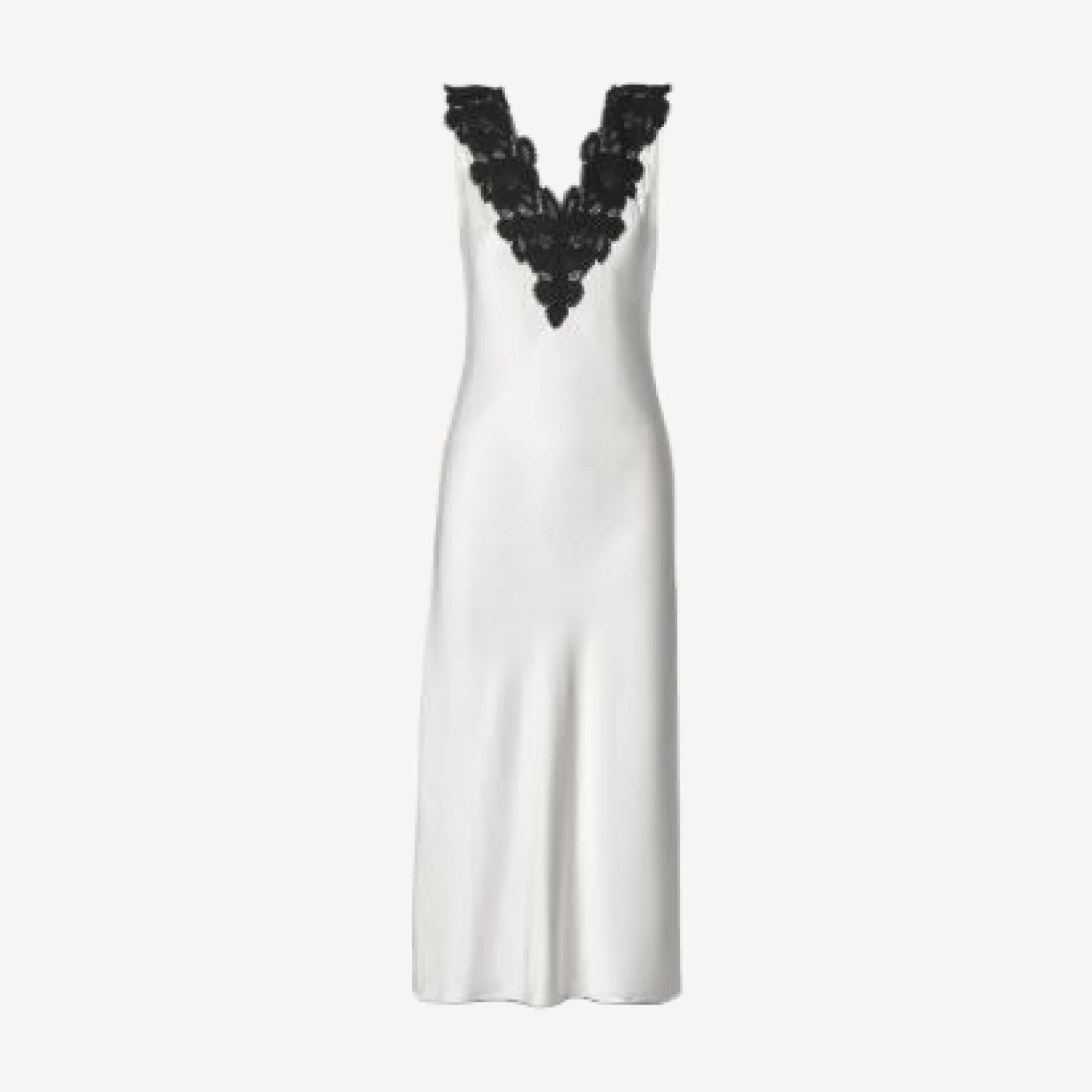 rag & bone Celeste Satin & Lace Slip Dress