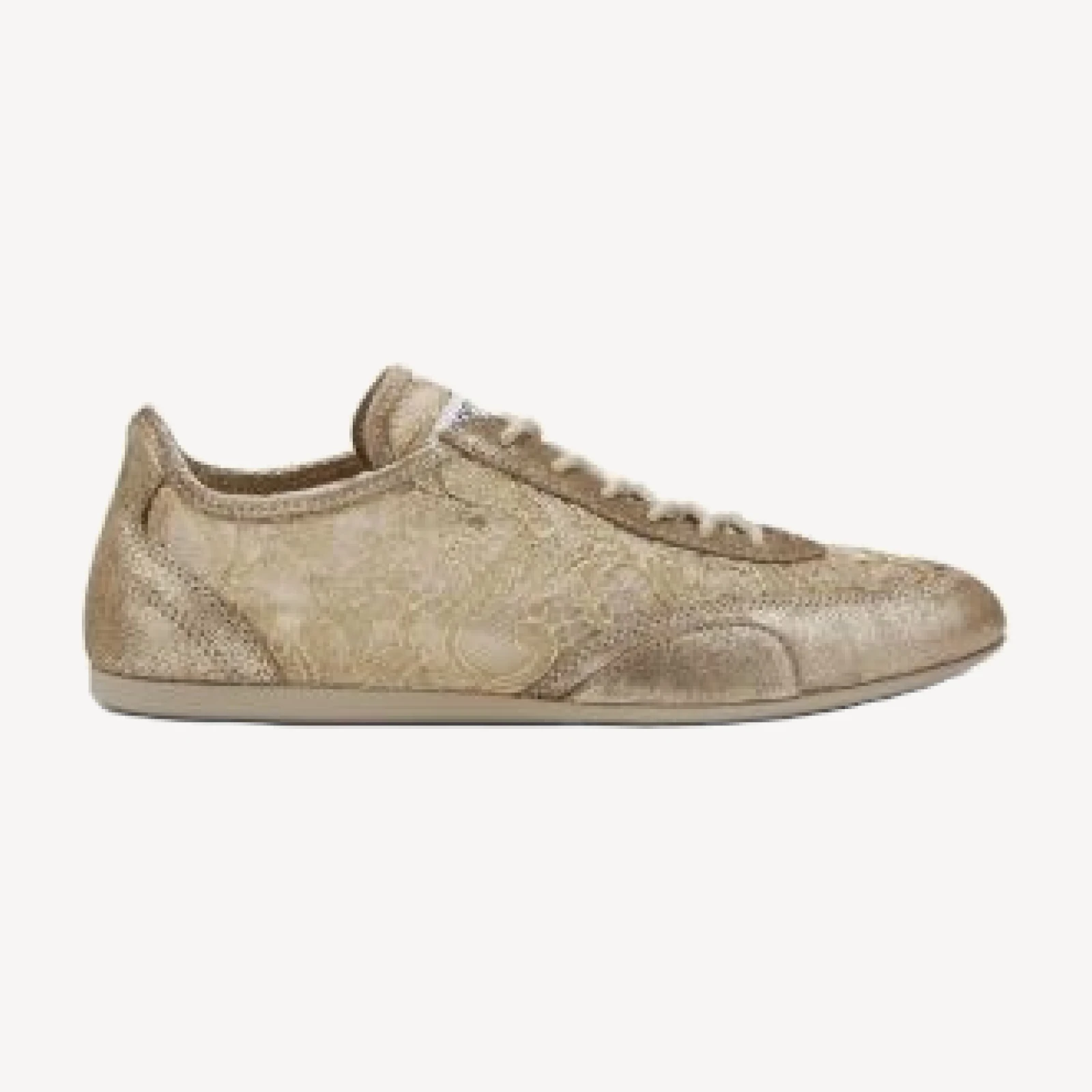 Jimmy Choo Women's Sunny Metallic Leather Low Top Sneakers