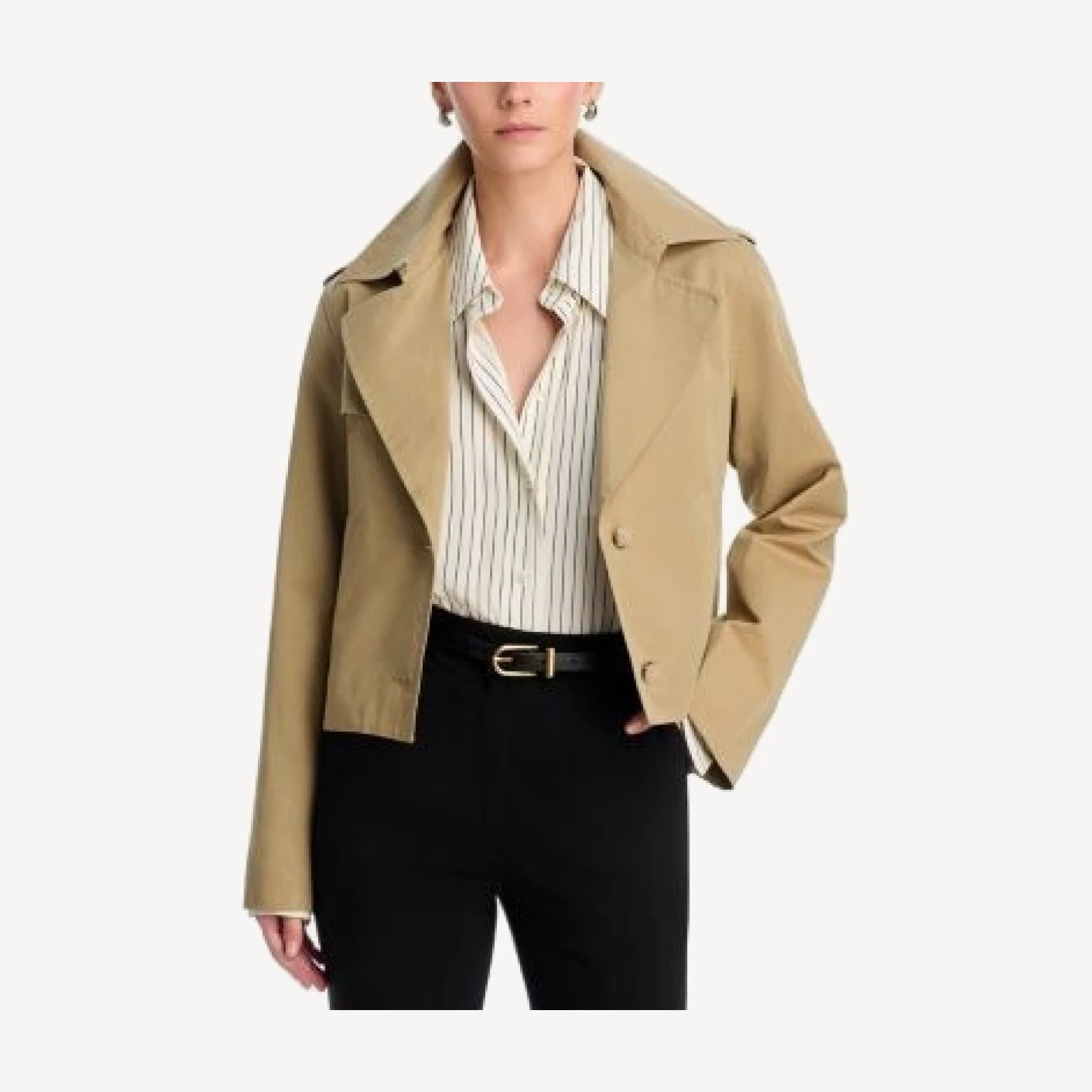 Frame Short Trench Jacket