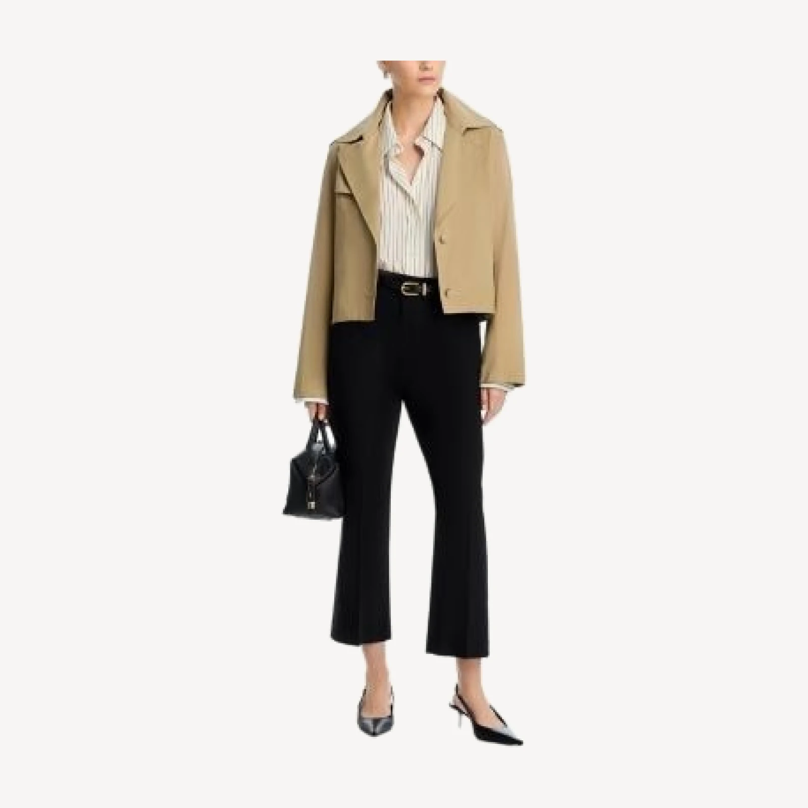 Frame Short Trench Jacket