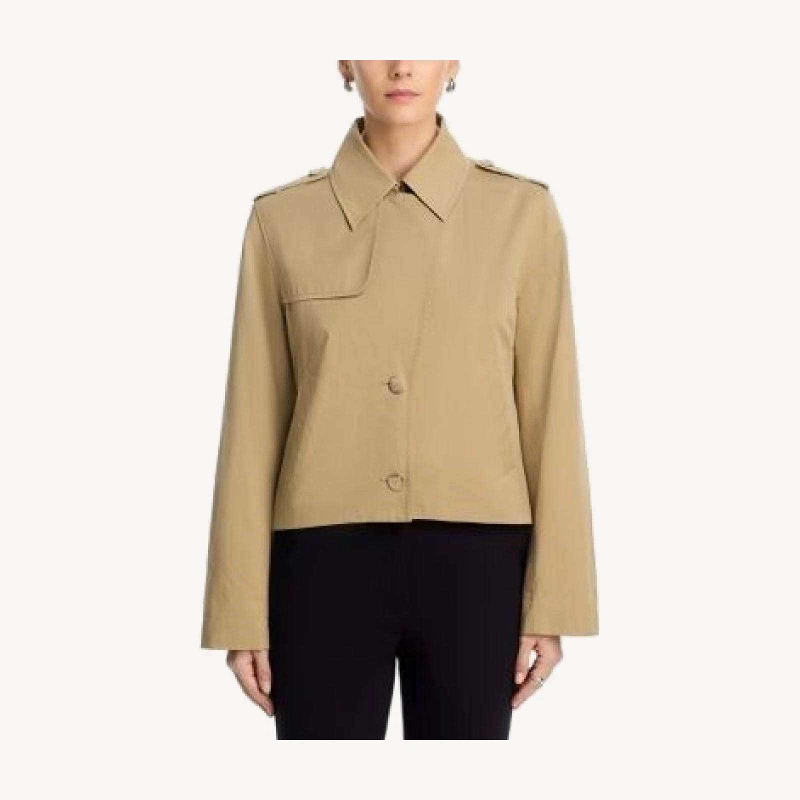 Frame Short Trench Jacket