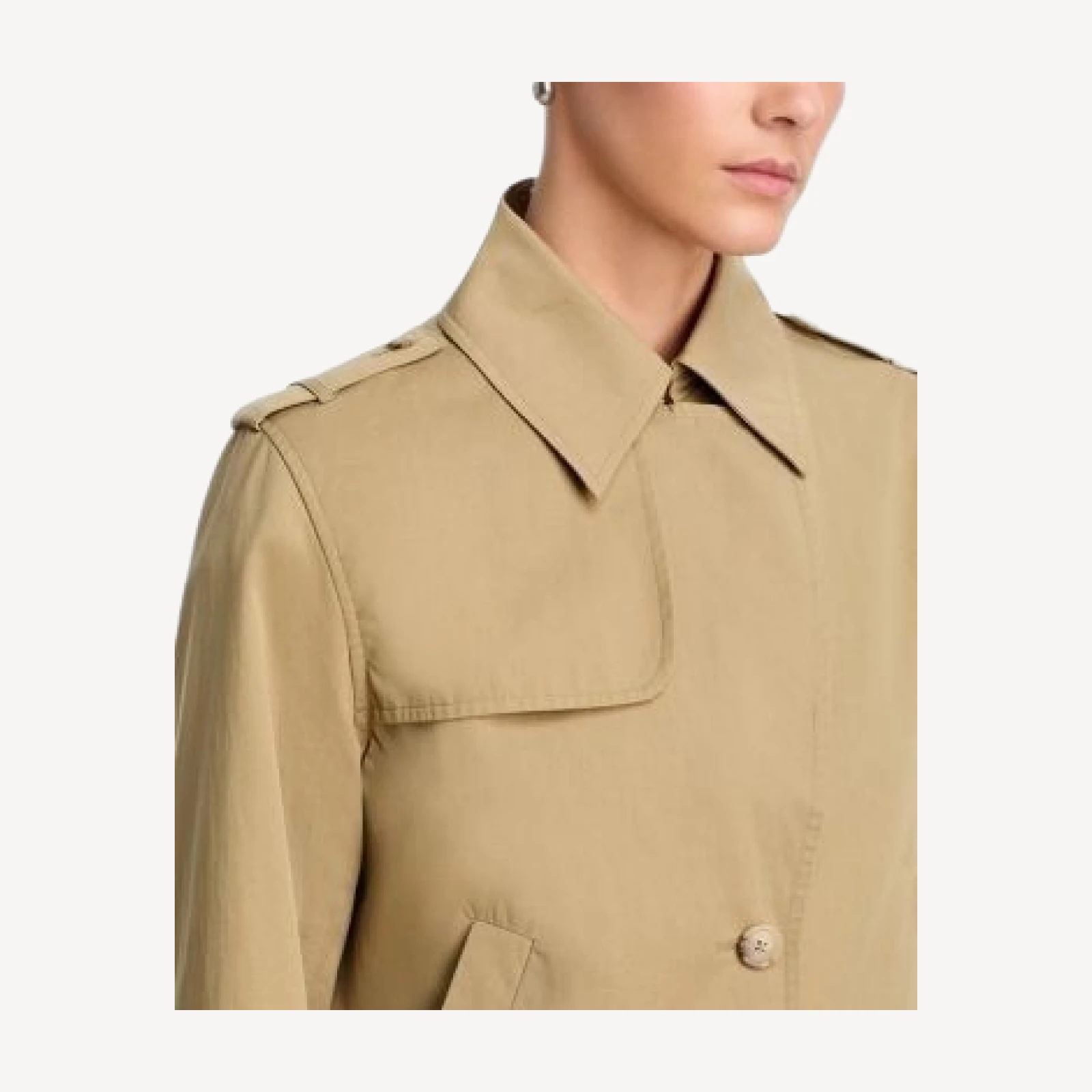 Frame Short Trench Jacket