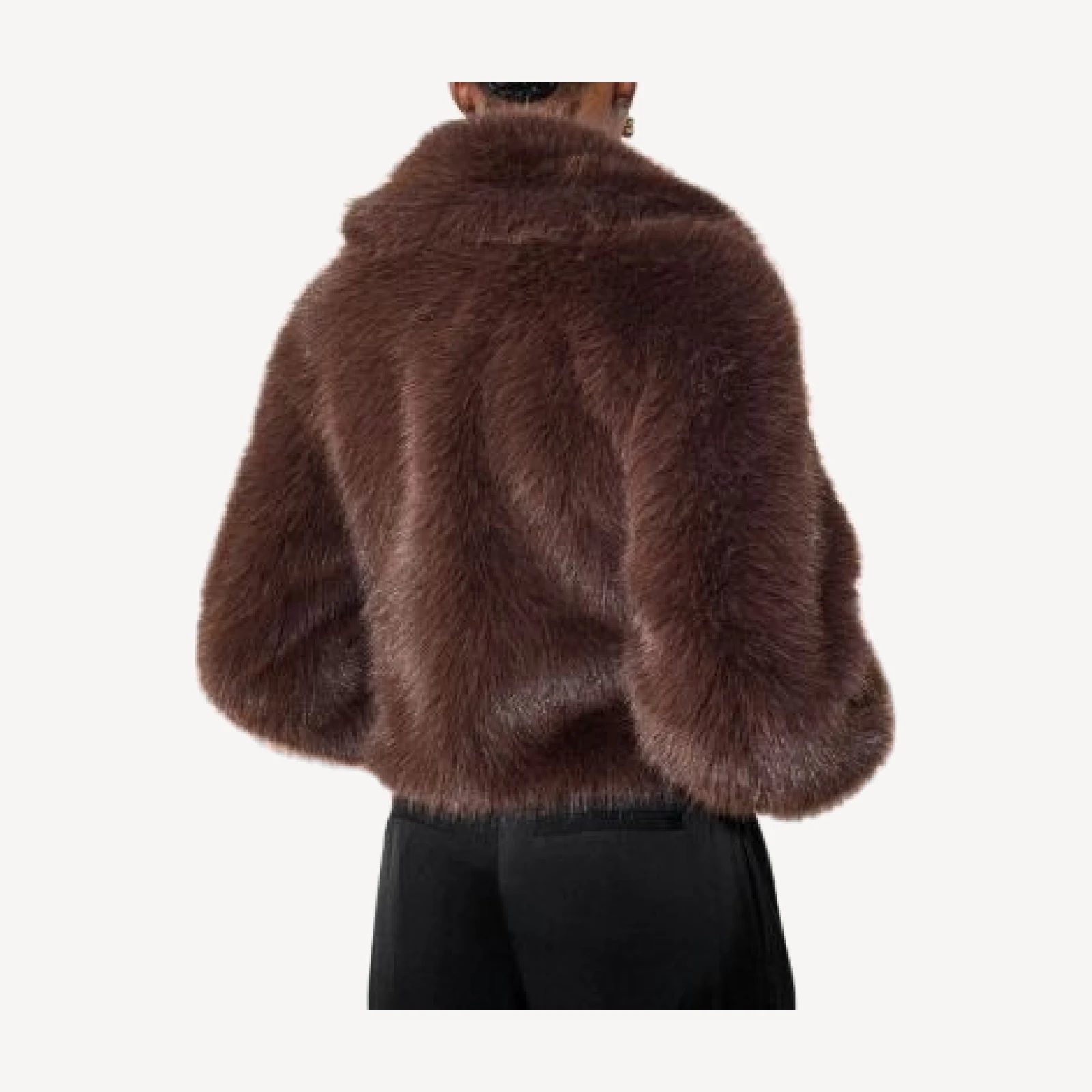 Whistles Short Faux Fur Coat