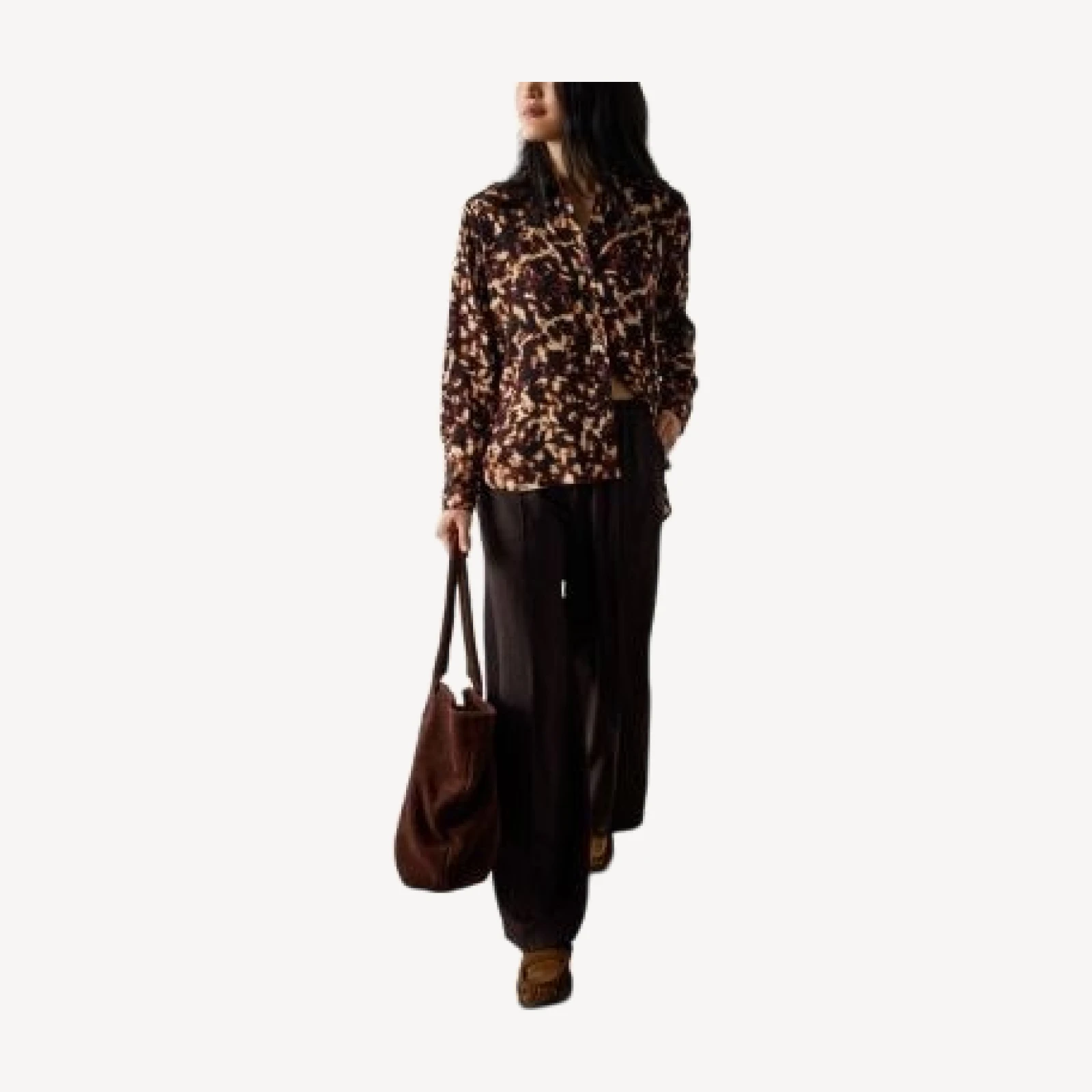 Whistles High Low Long Sleeve Shirt