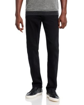 Frame Jetset Modern Straight Fit Jeans in Black