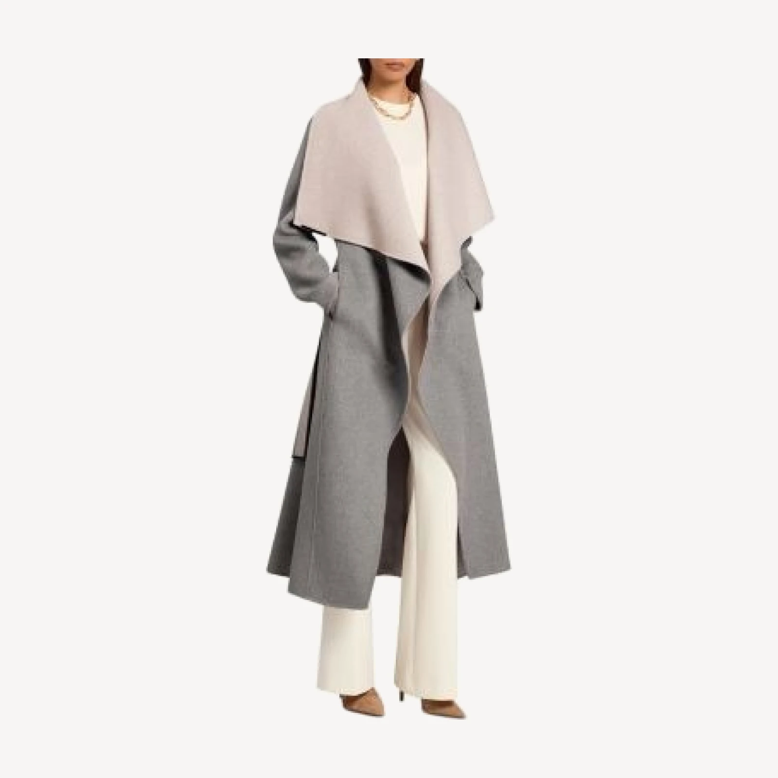 Ted Baker Effa Double Faced Wool Midi Coat