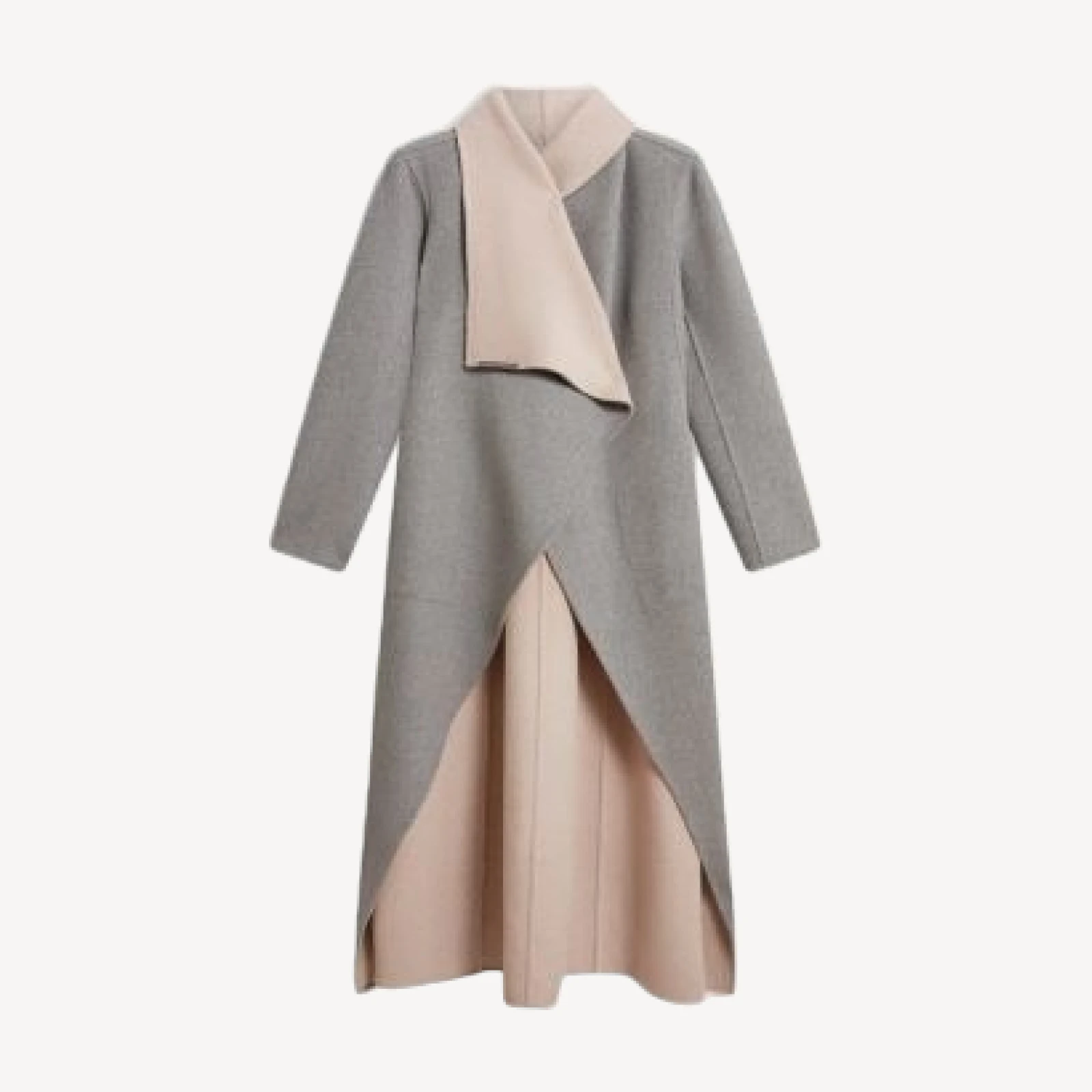Ted Baker Effa Double Faced Wool Midi Coat