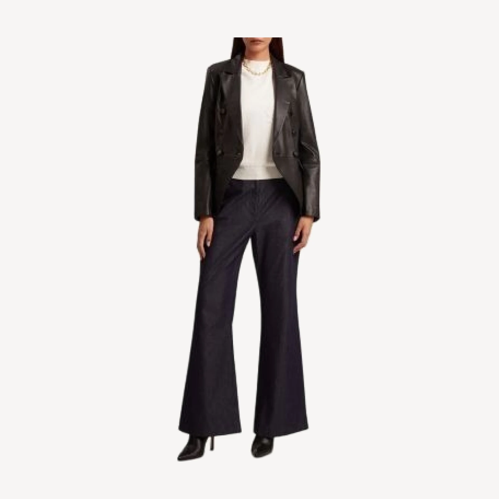 Ted Baker Ejote Leather Blazer