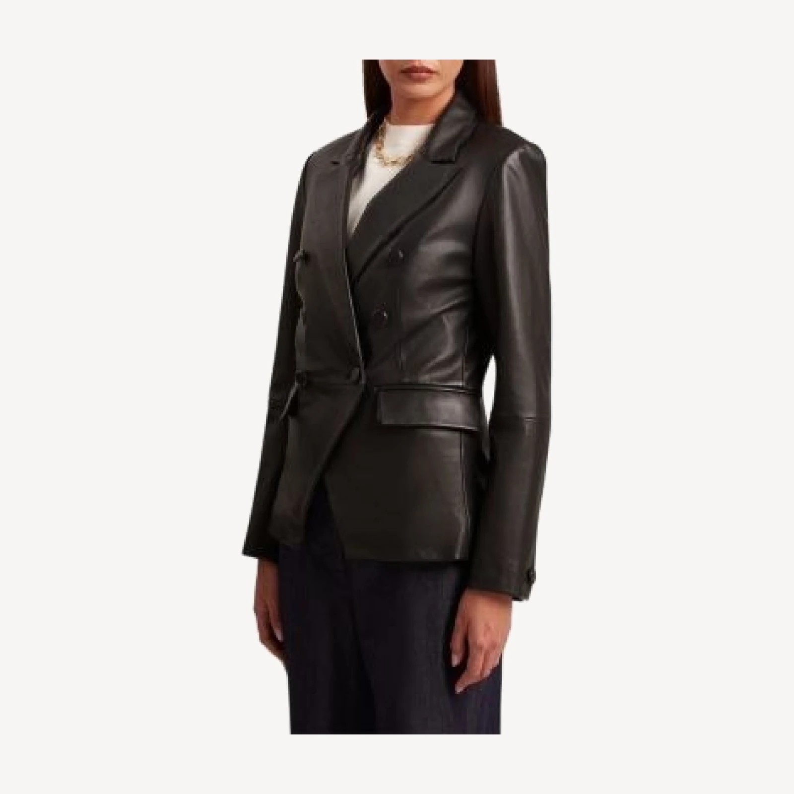 Ted Baker Ejote Leather Blazer