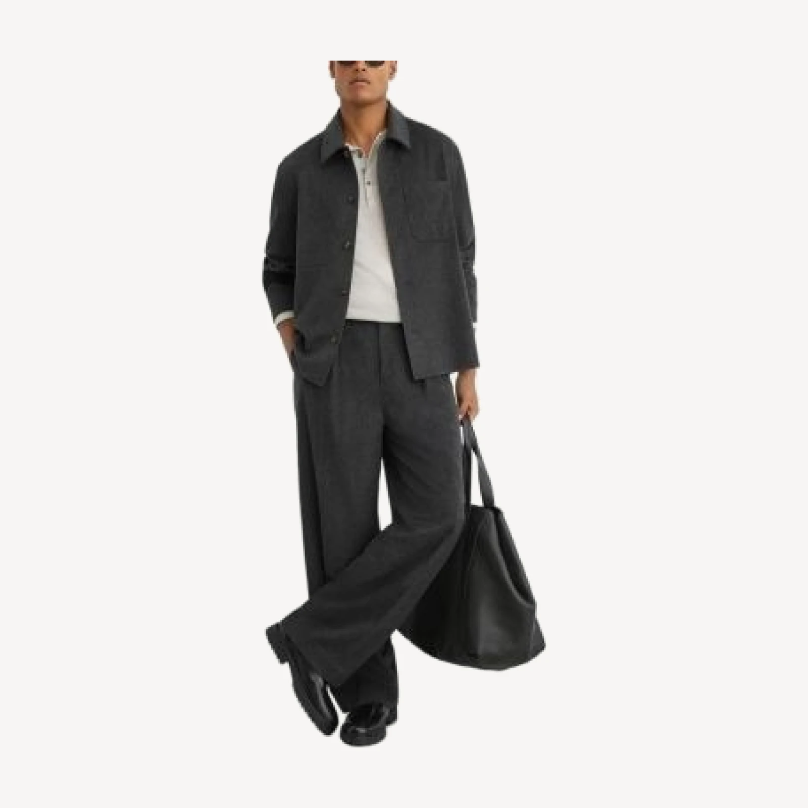 Reiss Collin Brushed Pocket Overshirt