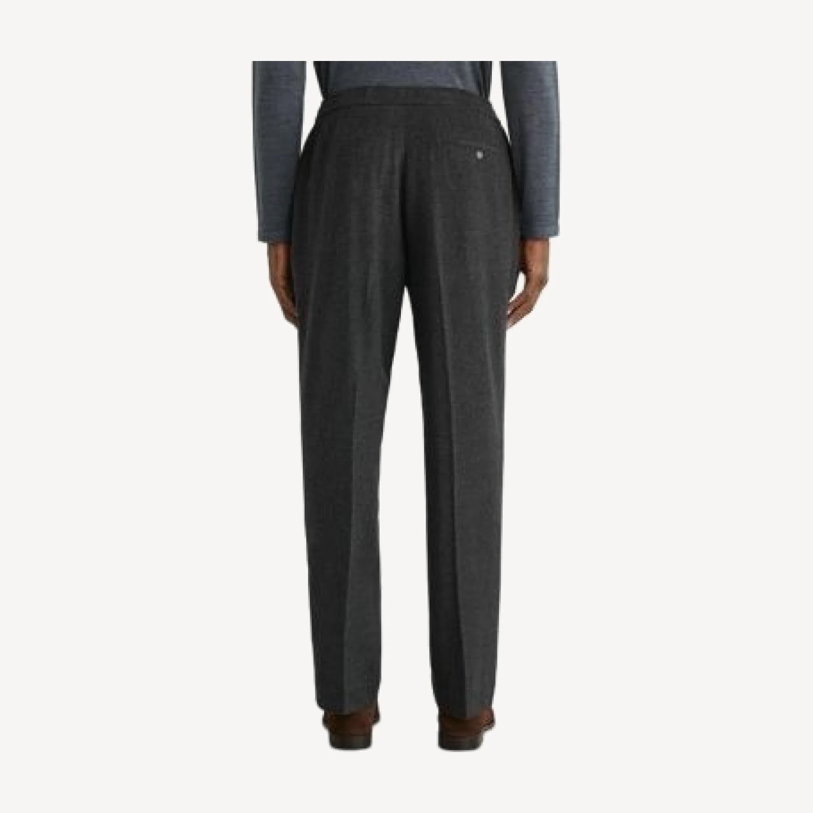 Reiss Found Tailored Fit Flannel Suit Trousers