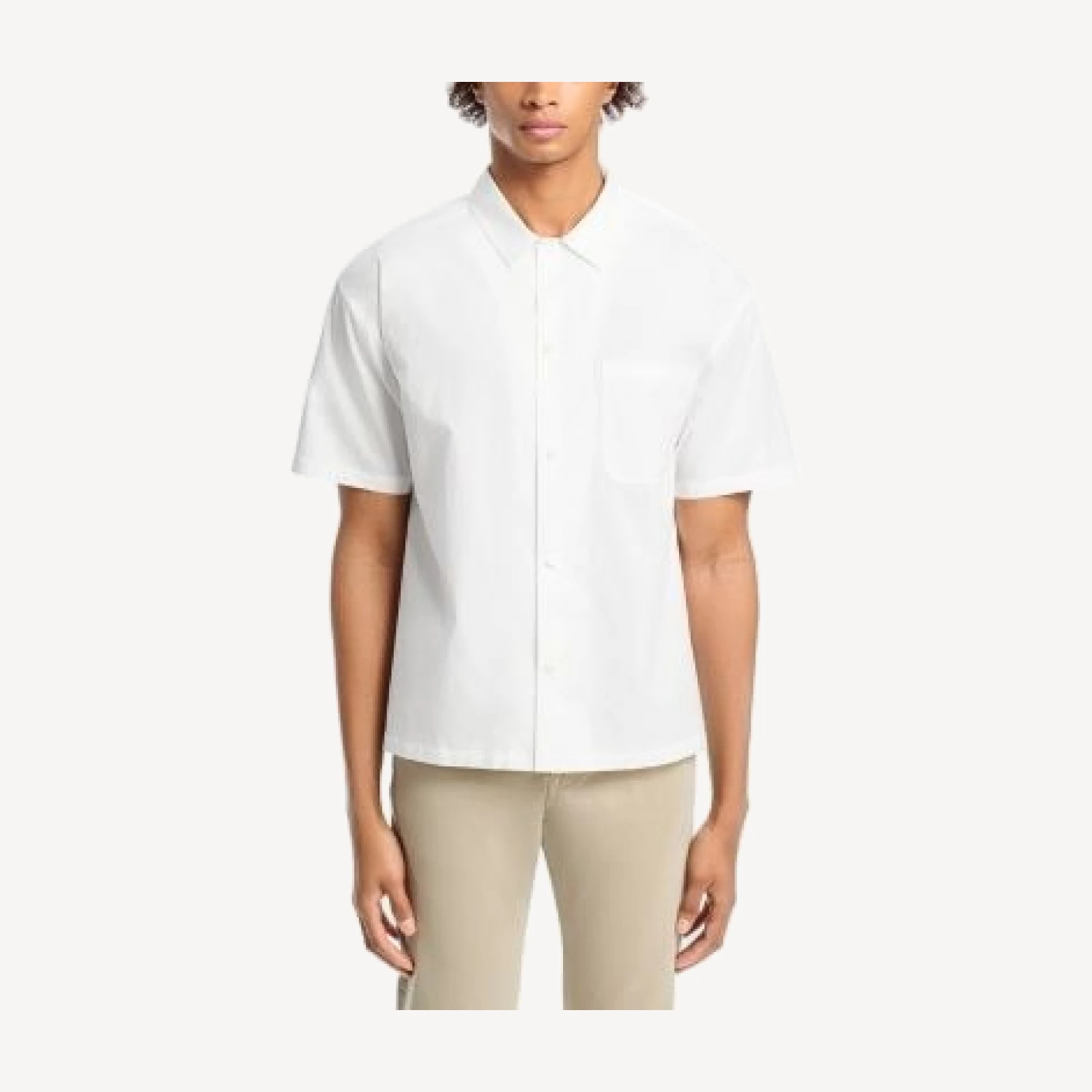 Frame Short Sleeve Button Front Shirt