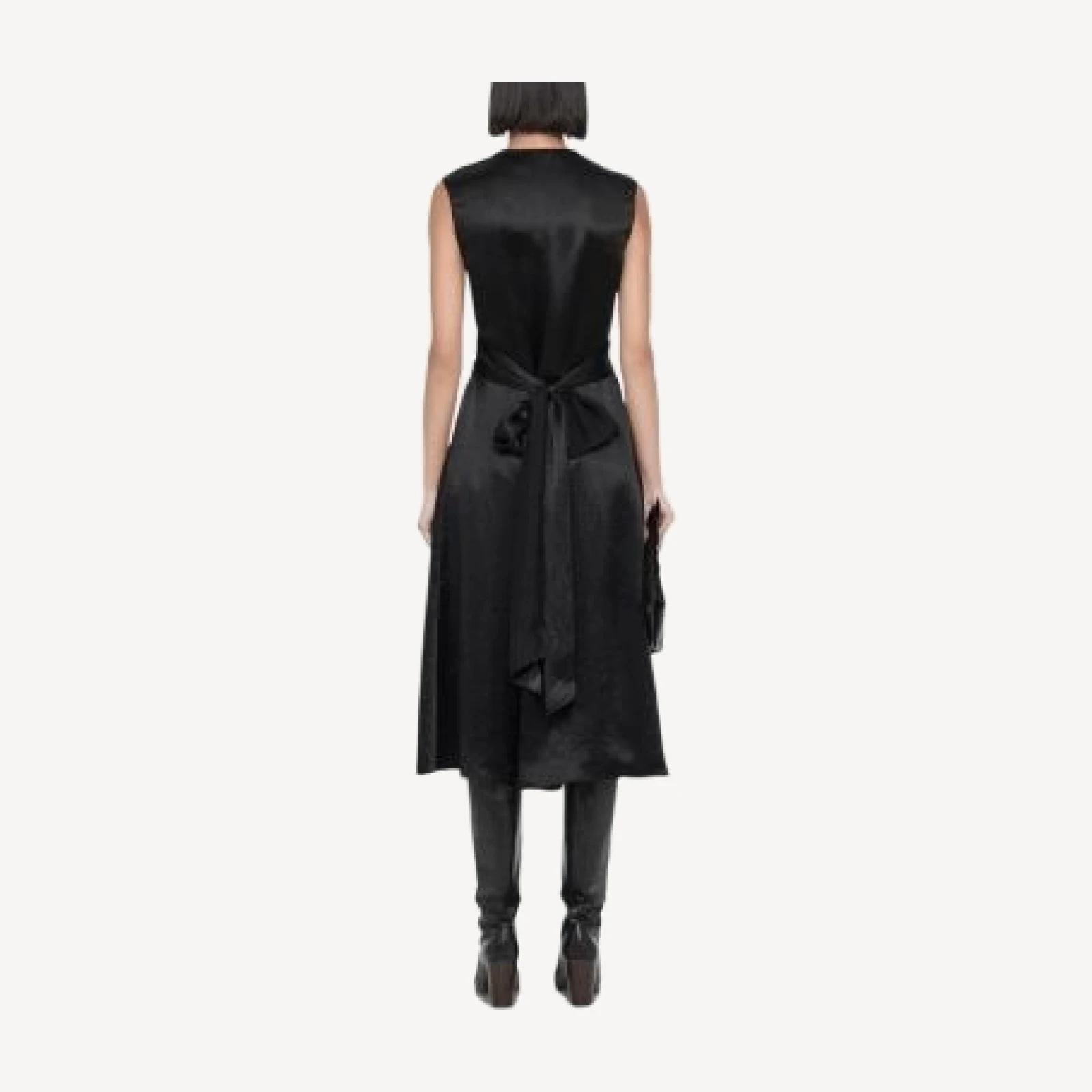 Allsaints Jeanne Wrap Midi Dress