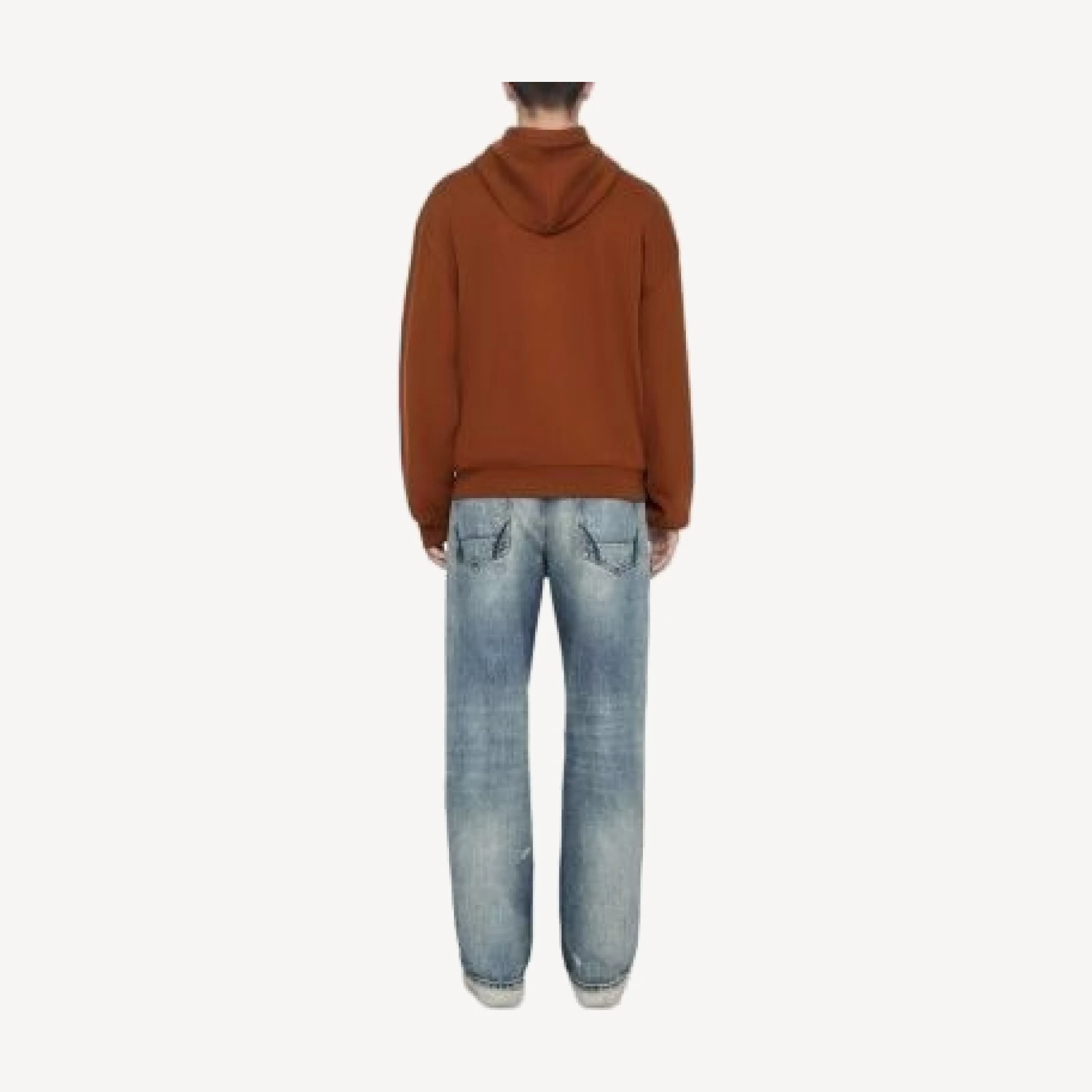 Allsaints Brax Cotton Oversized Zip Hoodie