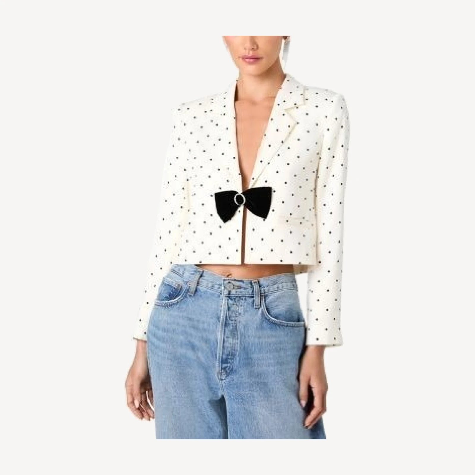French Connection Maelys Bow Front Jacket