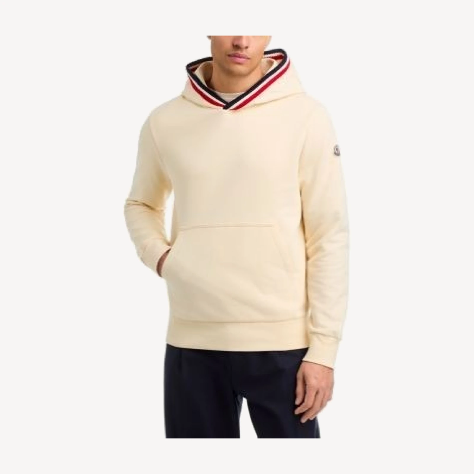 Moncler Kangaroo Pocket Cotton Hoodie