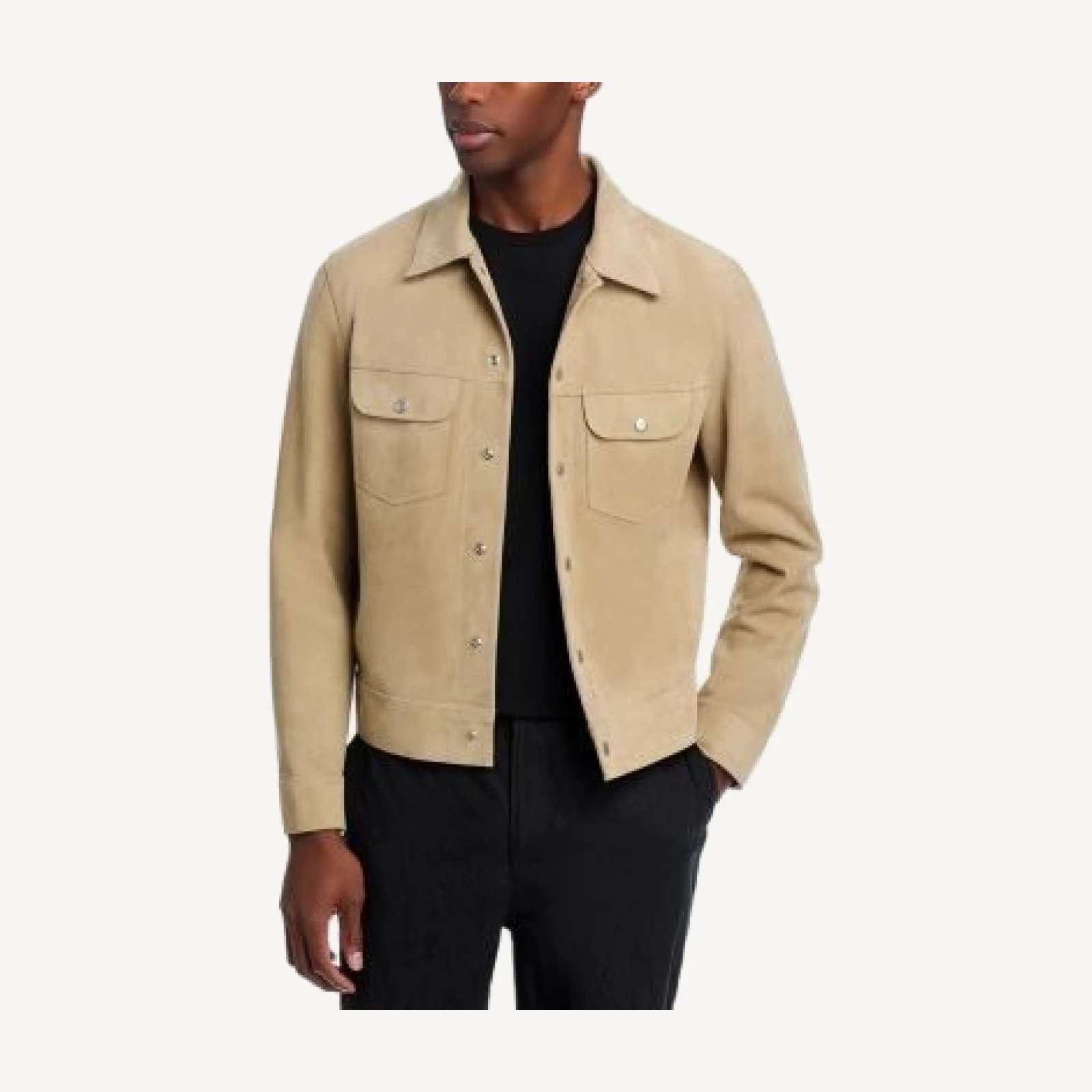 Frame Suede Trucker Jacket