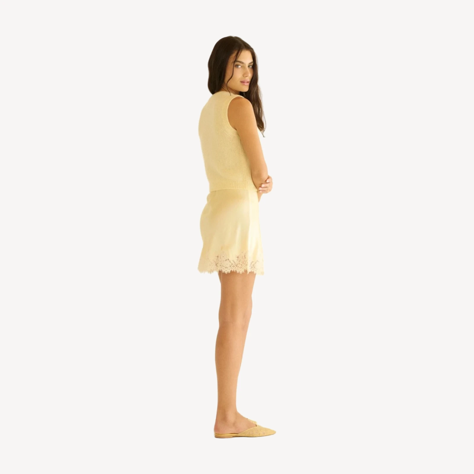 WINSTON CASHMERE VEST -- GATEAU
