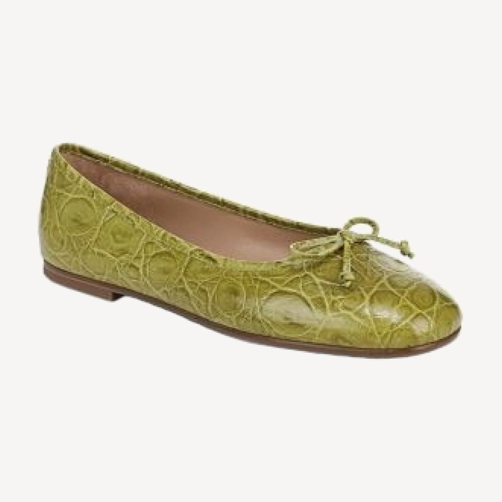 Sam Edelman Women's Alie Embossed Leather Ballet Flats