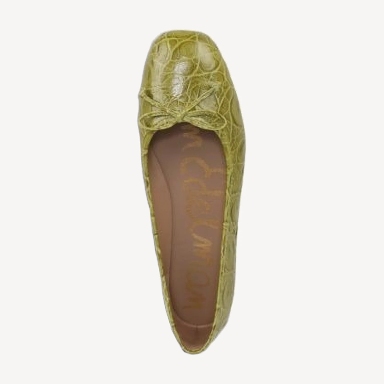 Sam Edelman Women's Alie Embossed Leather Ballet Flats