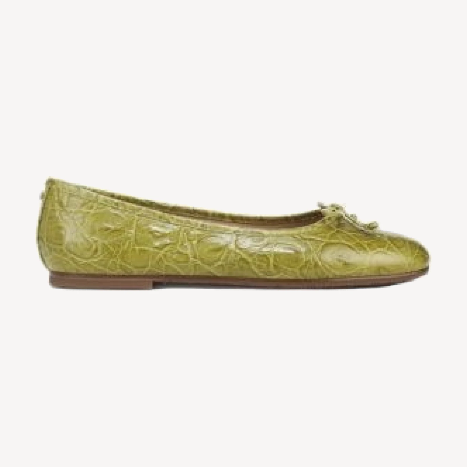 Sam Edelman Women's Alie Embossed Leather Ballet Flats