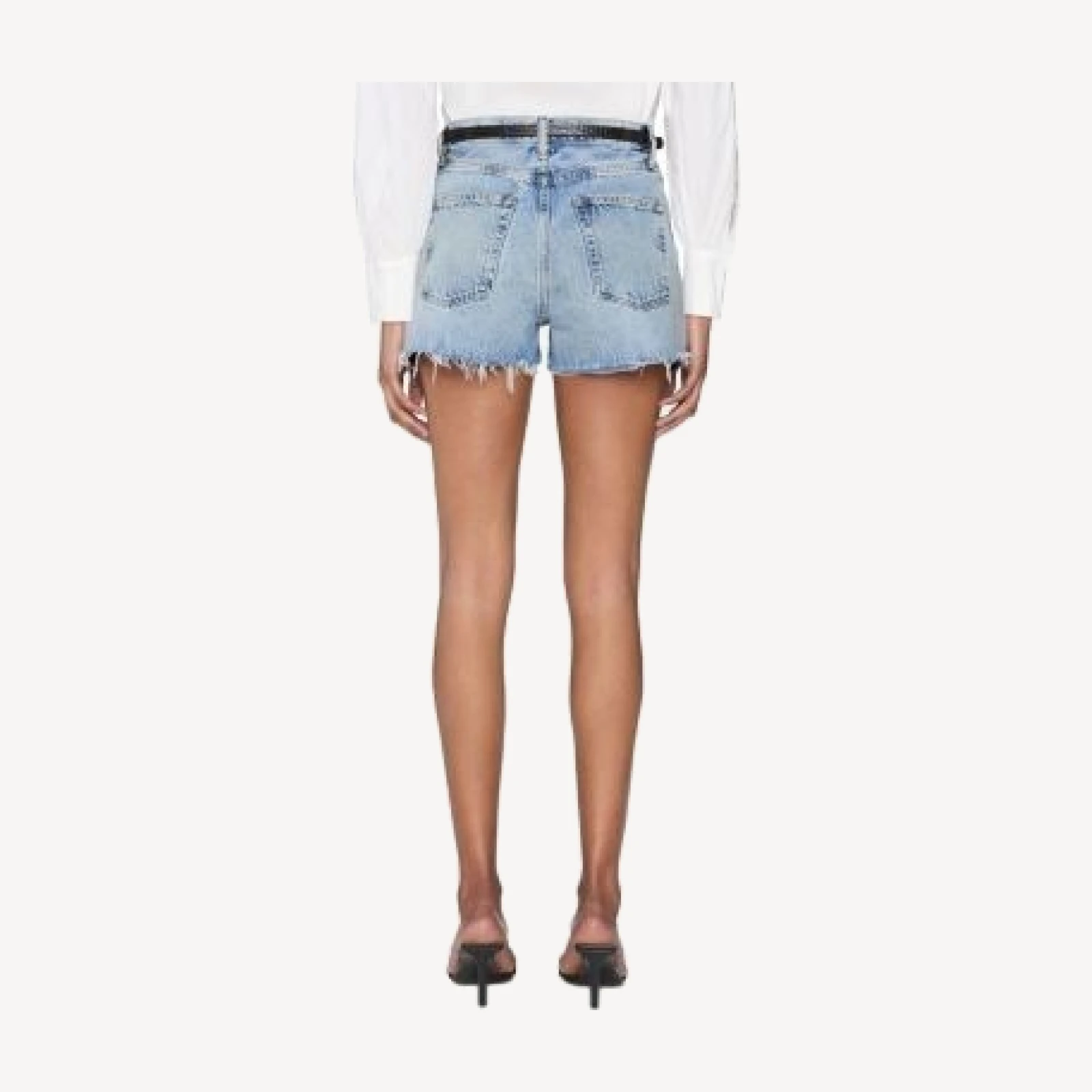 Frame The Dare Denim Shorts