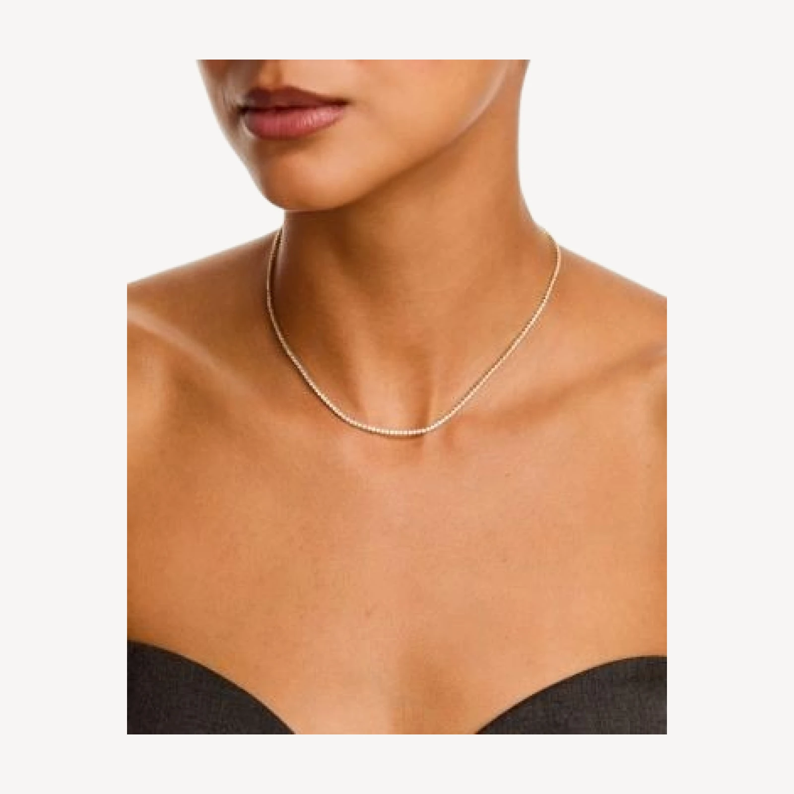 Bloomingdale's Fine Collection Diamond Four Prong Tennis Necklace in 14K Yellow Gold, 5.0 tcw