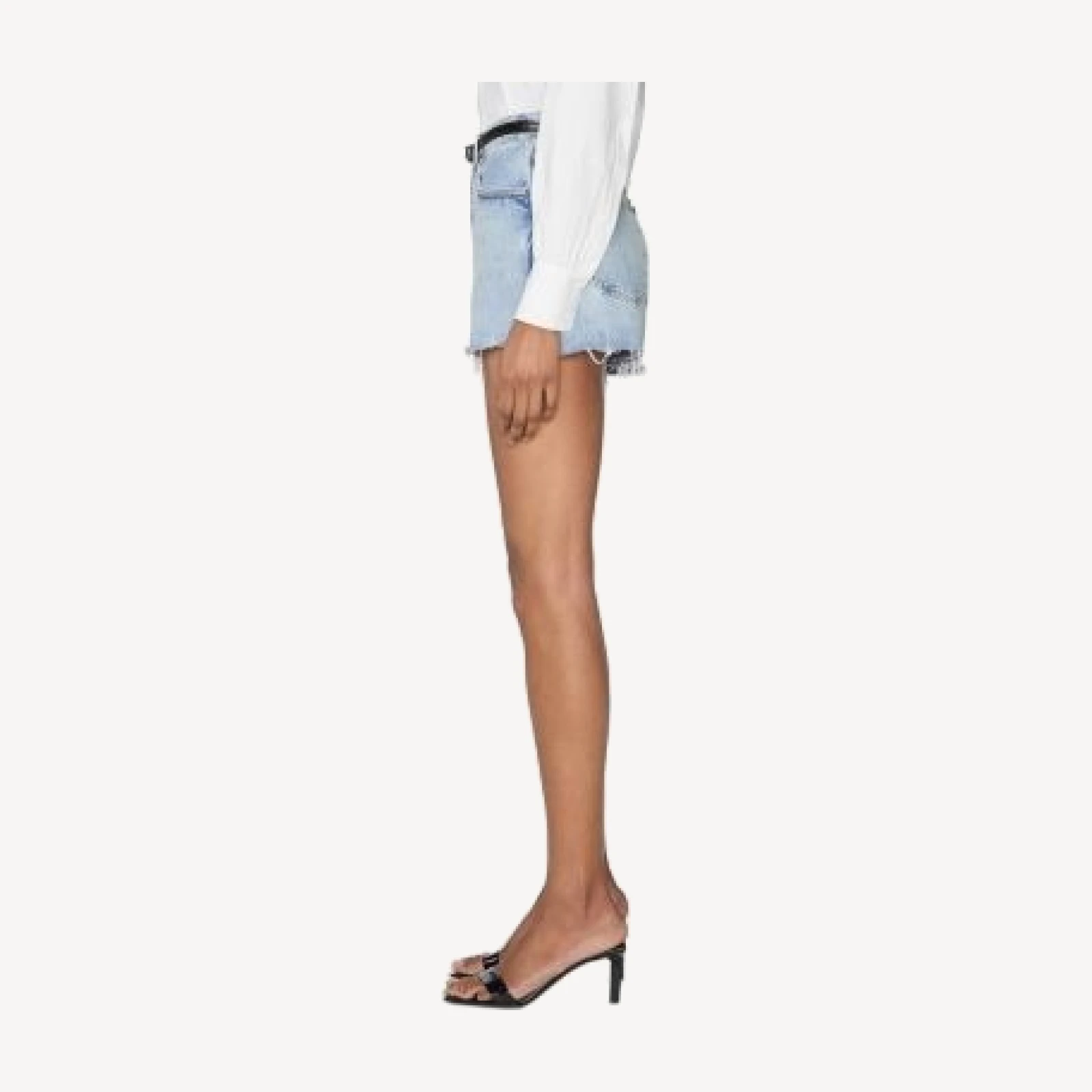 Frame The Dare Denim Shorts