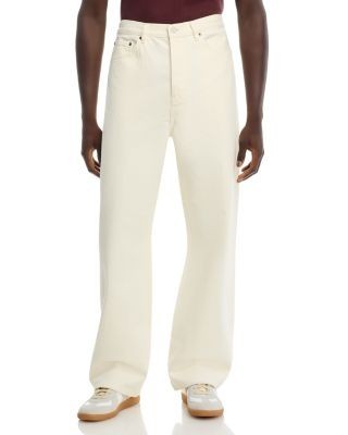 Frame Baggy Fit Jeans in Off White Grind