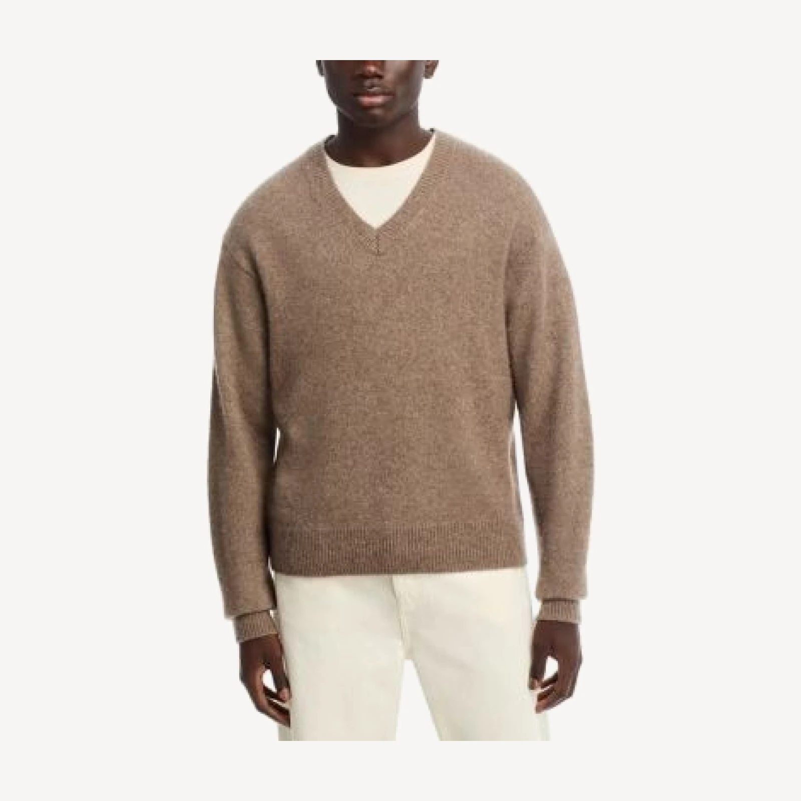 Frame Light Regular Fit Cashmere Silk Blend Sweater