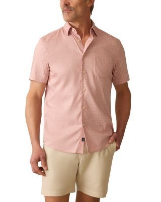 Faherty Movement Monterey Printed Shirt