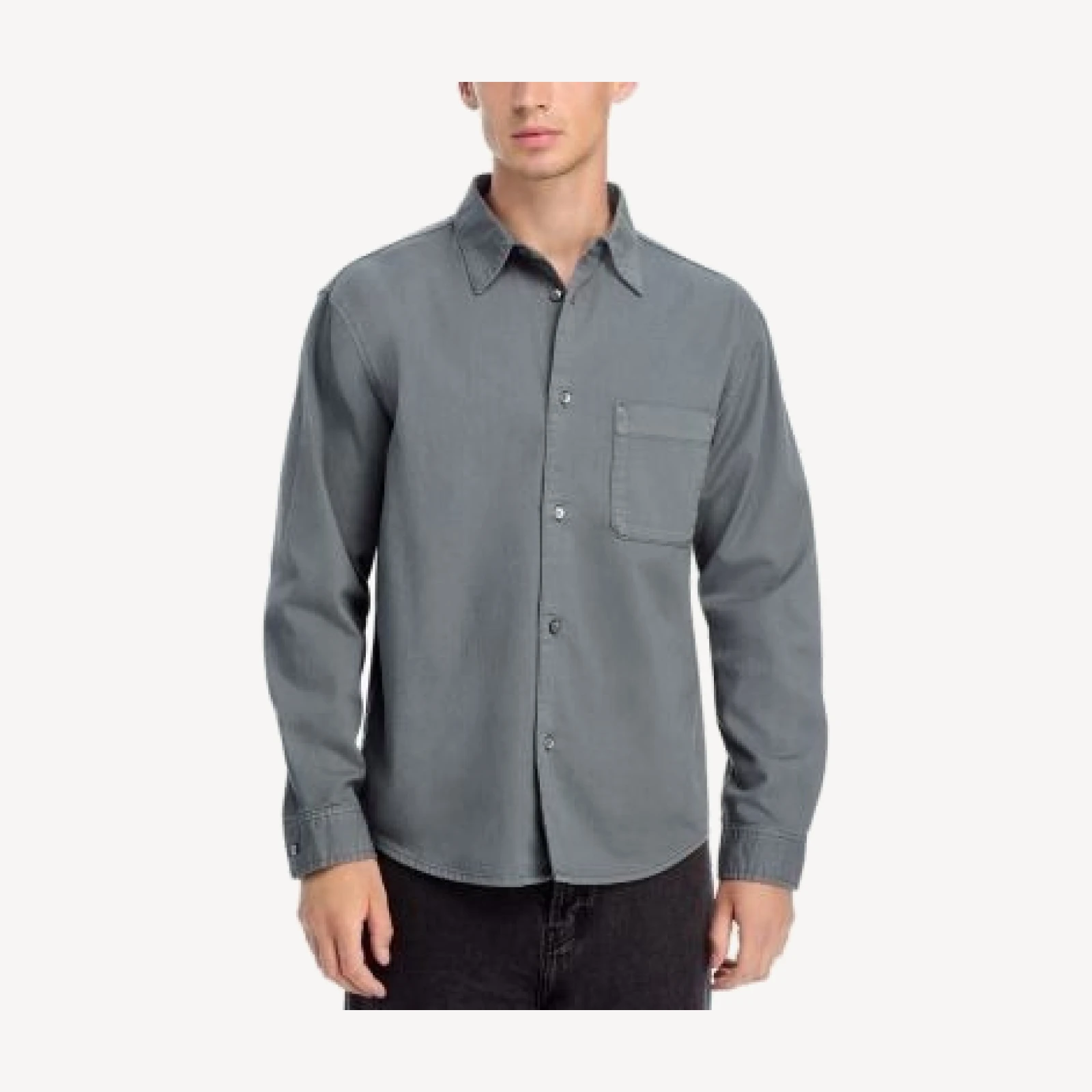 Frame Long Sleeve Modern Shirt