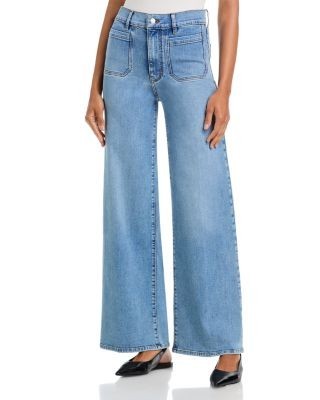 Frame Le Slim Palazzo Modernist Pocket Jeans in Diverge