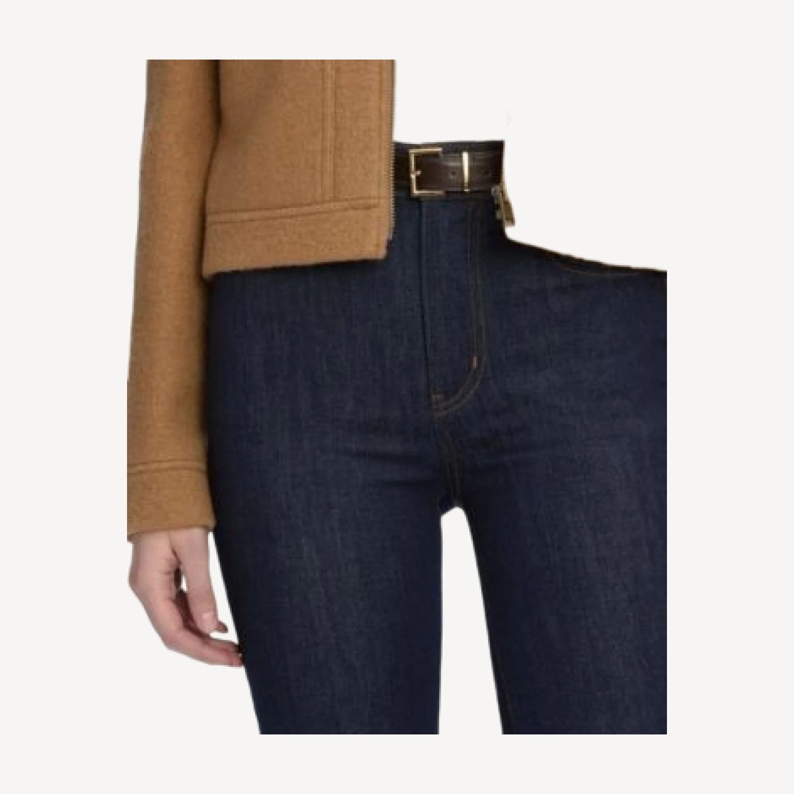 Frame The Pencil High Rise Jeans in Rinse