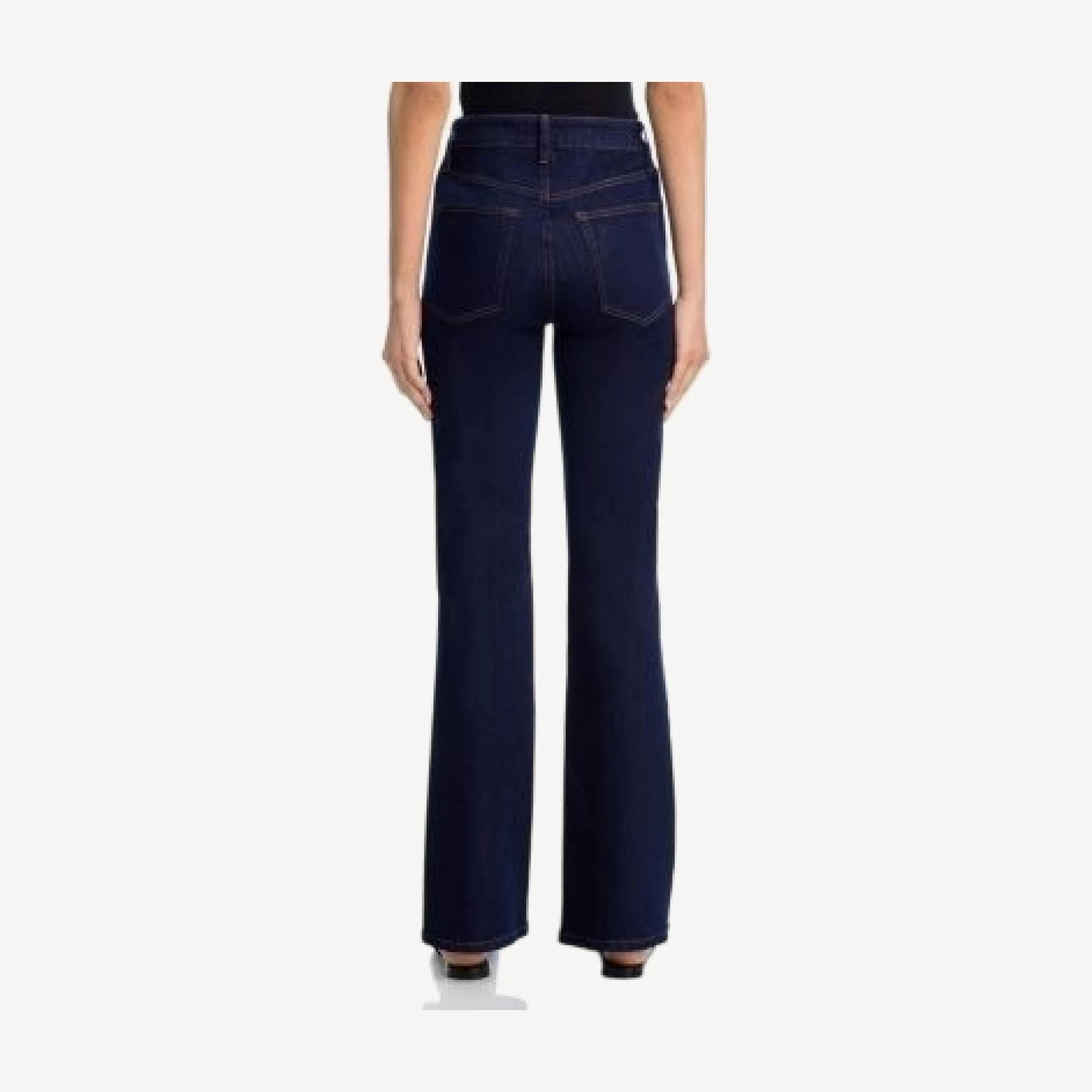 Frame The Reboot High Rise Bootcut Jeans in Rinse