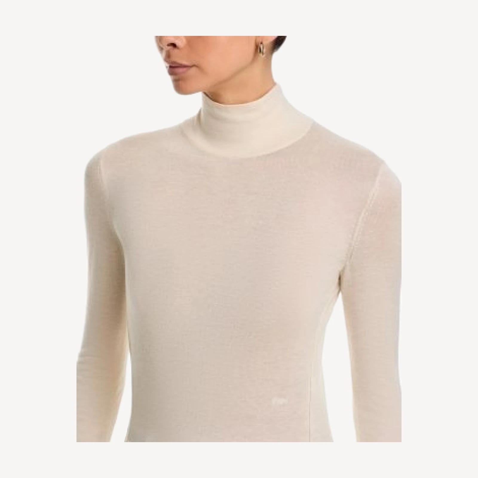 Frame Slim Turtleneck Wool Sweater
