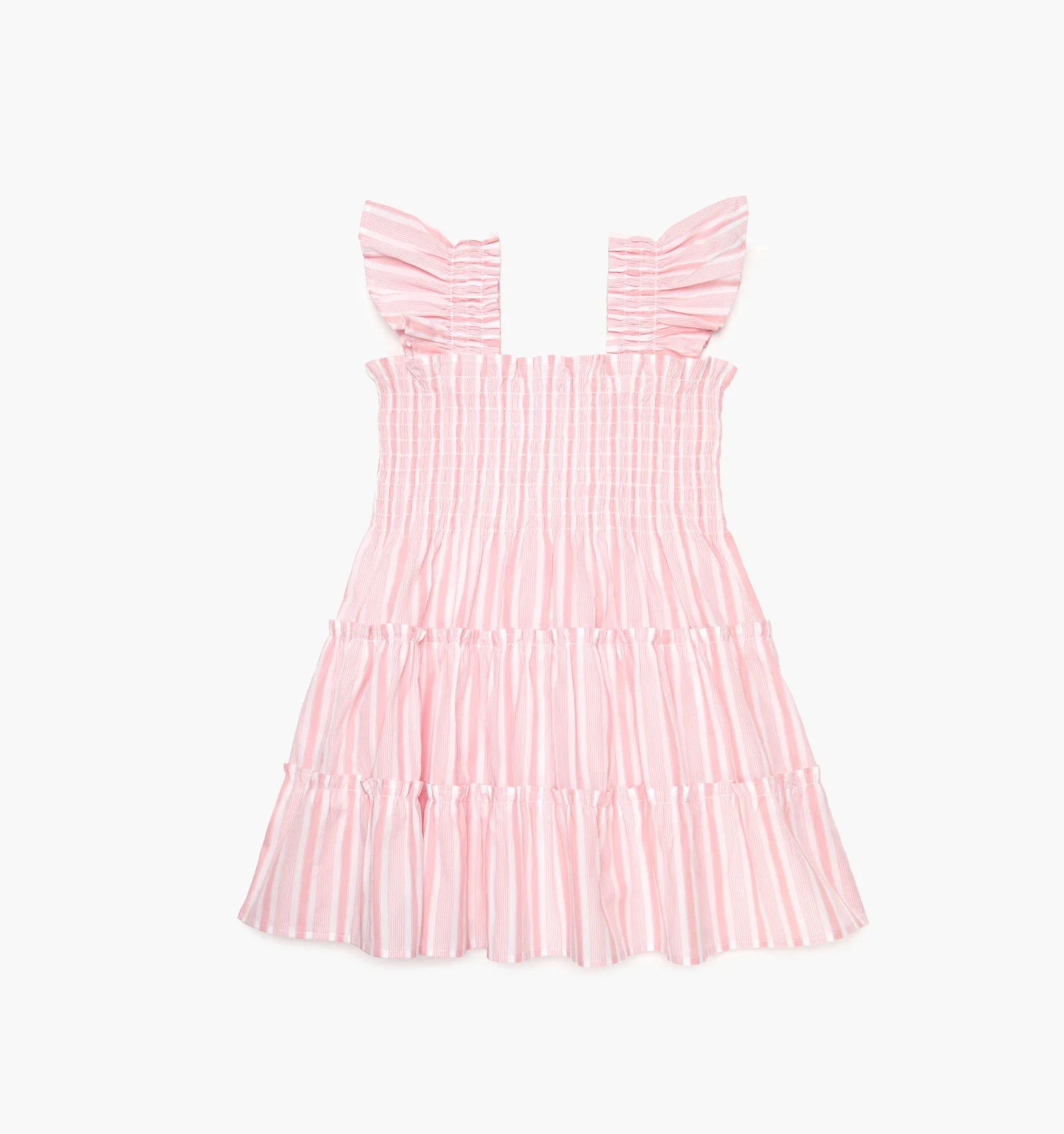 The Tiny Ellie Nap Dress - Pink Variegated Stripe